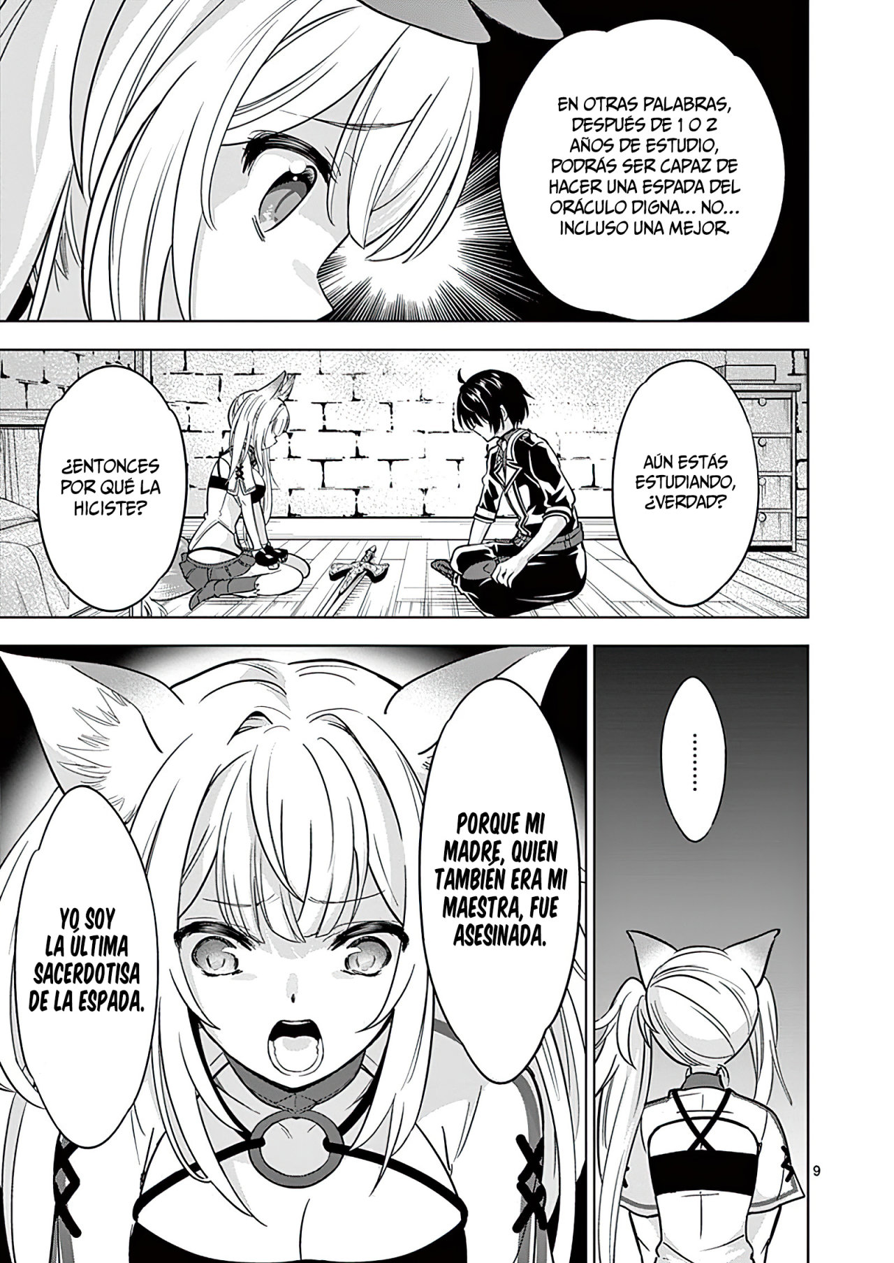 Shijou Saikyou Orc-san no Tanoshii Tanetsuke Harem Zukuri Capitulo 29: La Clase del Orco. página 11