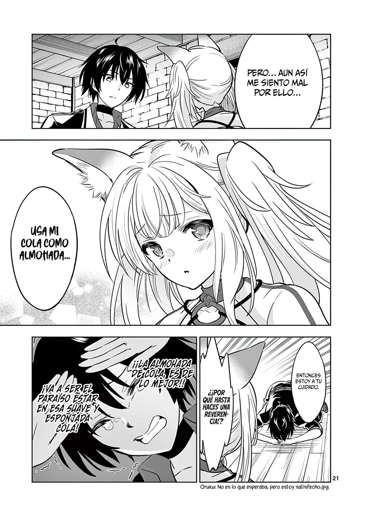 Shijou Saikyou Orc-san no Tanoshii Tanetsuke Harem Zukuri Capitulo 29: La Clase del Orco. página 23
