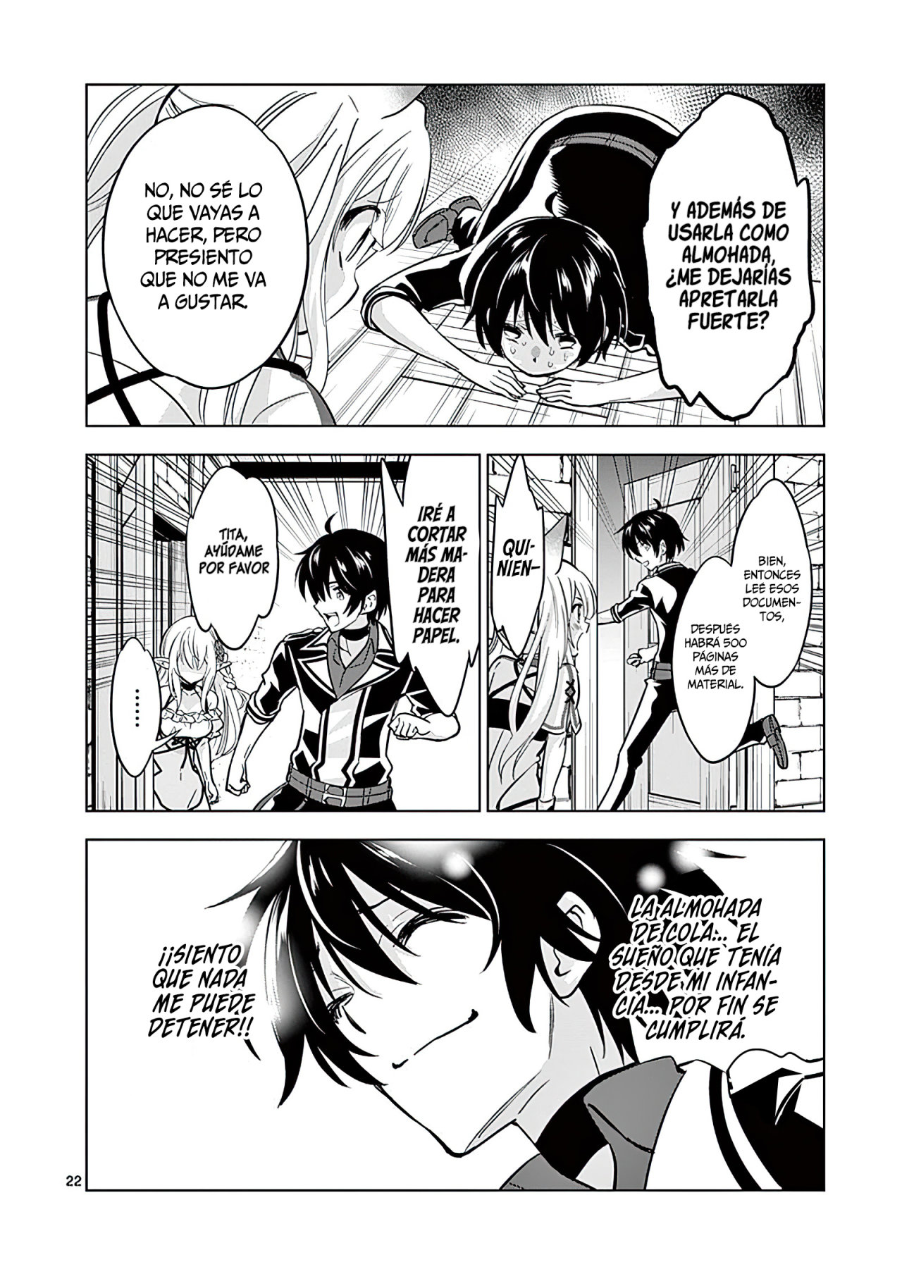 Shijou Saikyou Orc-san no Tanoshii Tanetsuke Harem Zukuri Capitulo 29: La Clase del Orco. página 24