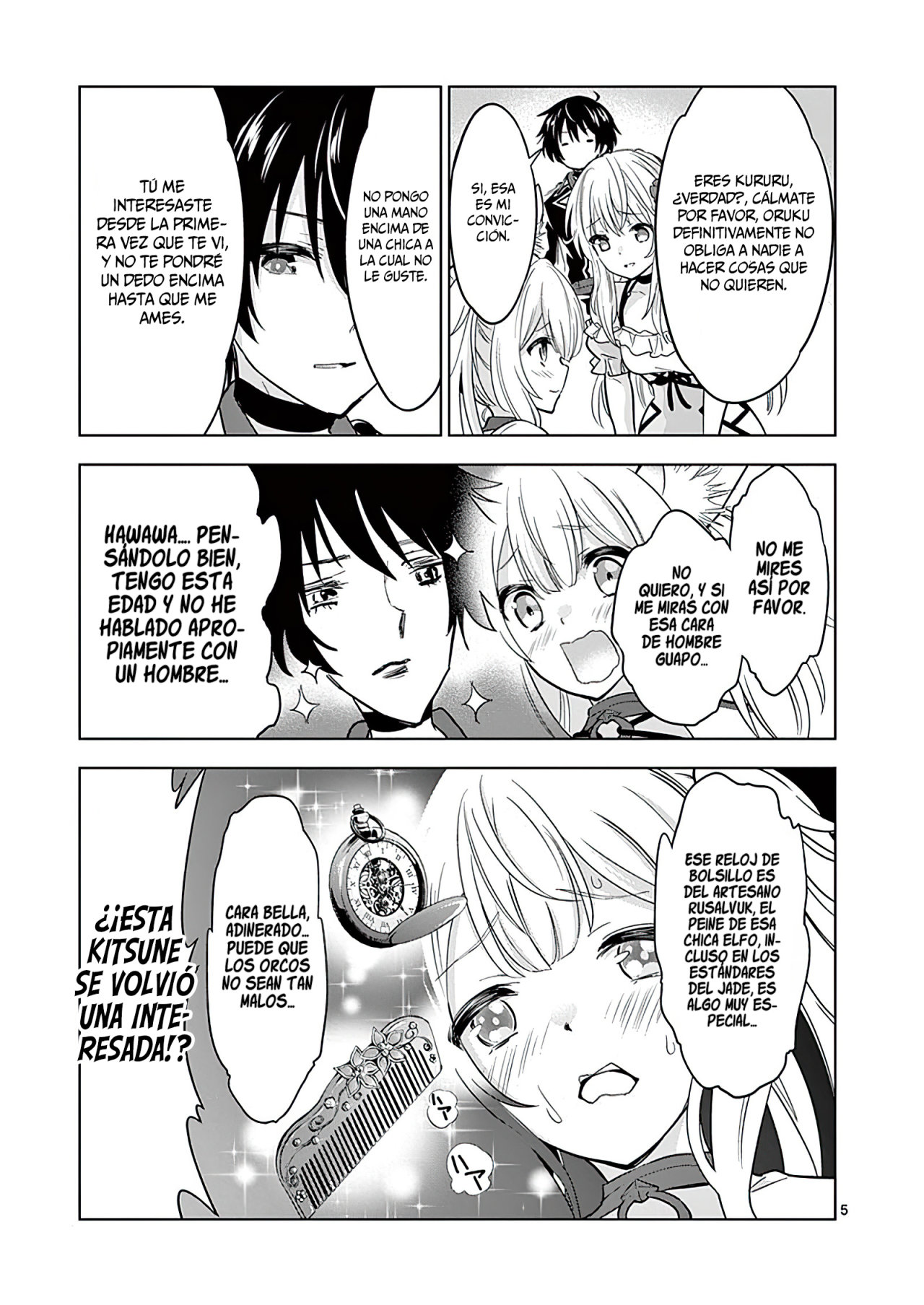 Shijou Saikyou Orc-san no Tanoshii Tanetsuke Harem Zukuri Capitulo 29: La Clase del Orco. página 7