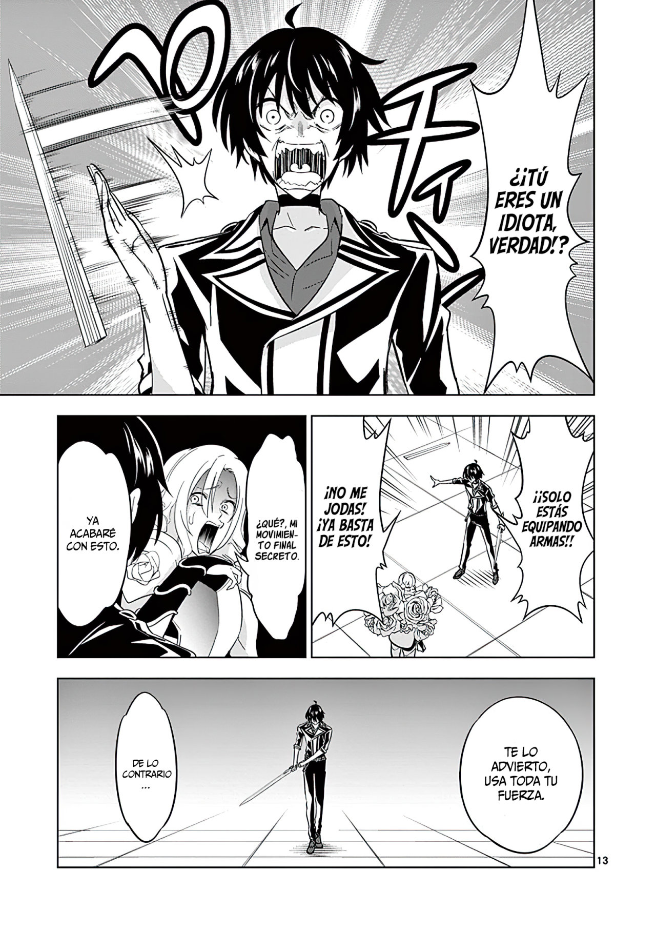 Shijou Saikyou Orc-san no Tanoshii Tanetsuke Harem Zukuri Capitulo 31: La Técnica con la Espada del Orco. página 15