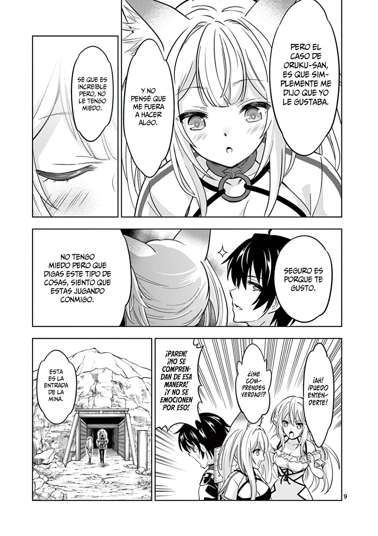 Shijou Saikyou Orc-san no Tanoshii Tanetsuke Harem Zukuri Capitulo 34: El Orco y la excavación del Oricalco. página 11