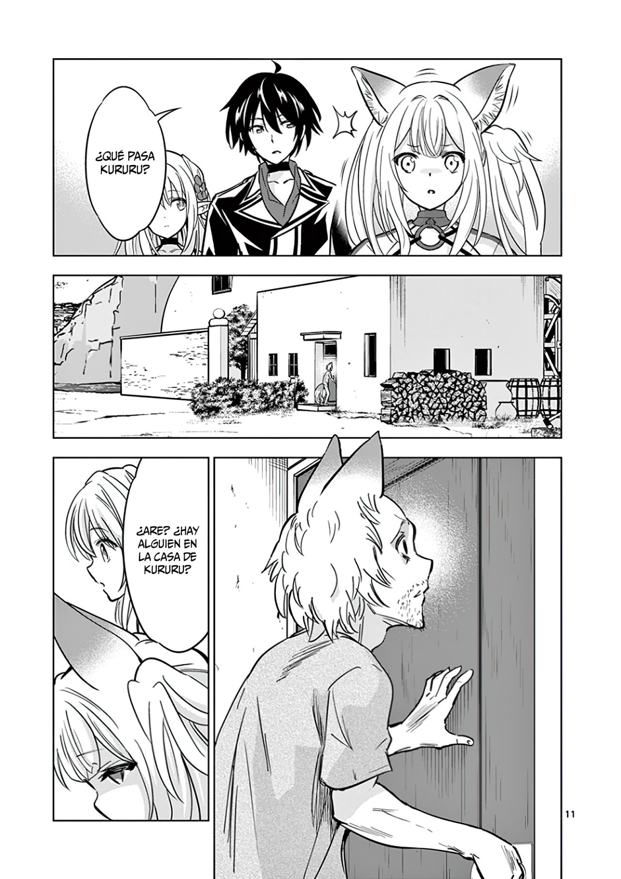 Shijou Saikyou Orc-san no Tanoshii Tanetsuke Harem Zukuri Capitulo 35: La Distancia con el Corazón del Orco. página 13