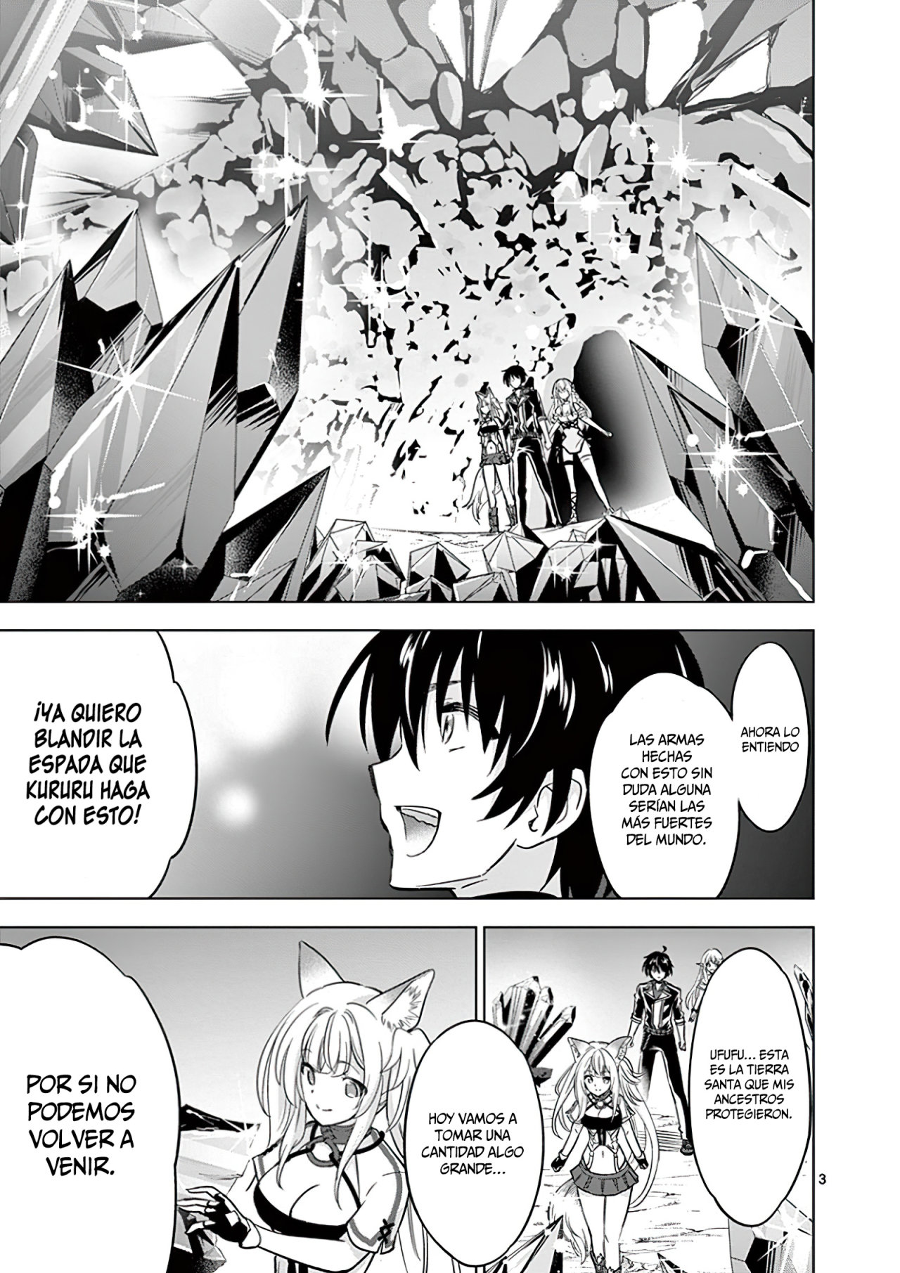Shijou Saikyou Orc-san no Tanoshii Tanetsuke Harem Zukuri Capitulo 35: La Distancia con el Corazón del Orco. página 5