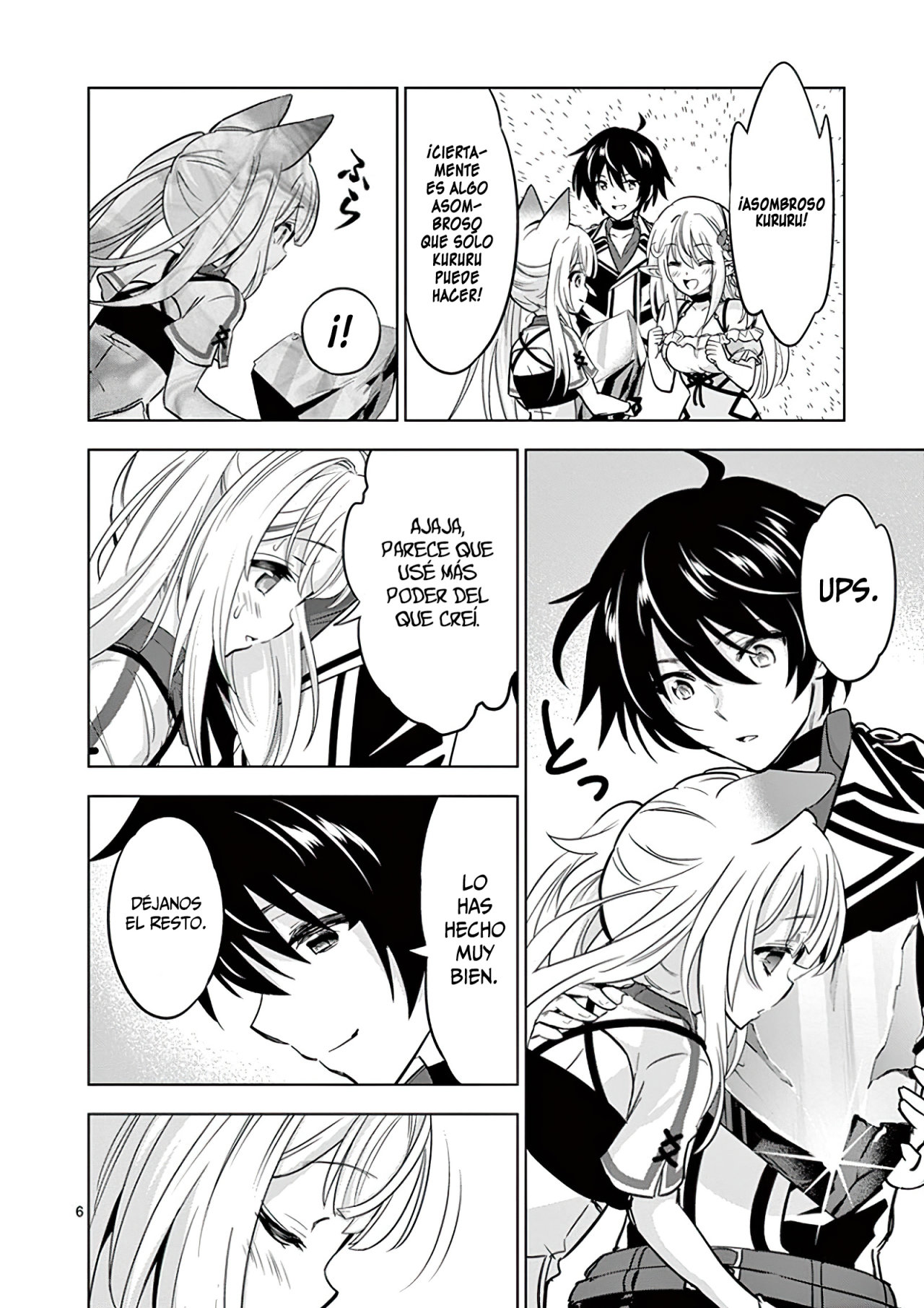 Shijou Saikyou Orc-san no Tanoshii Tanetsuke Harem Zukuri Capitulo 35: La Distancia con el Corazón del Orco. página 8