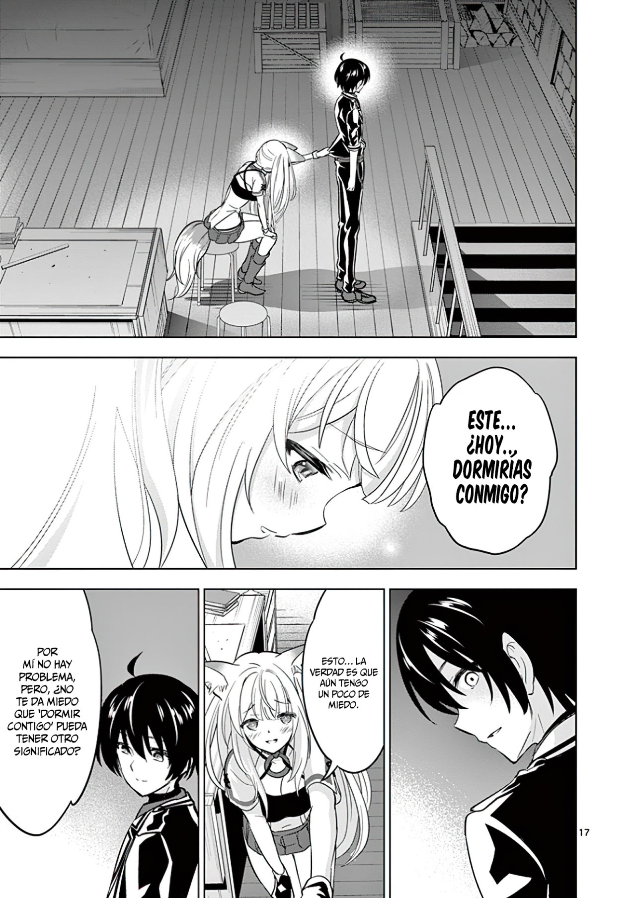 Shijou Saikyou Orc-san no Tanoshii Tanetsuke Harem Zukuri Capitulo 36: El Ángel y el Demonio del Orco. página 19