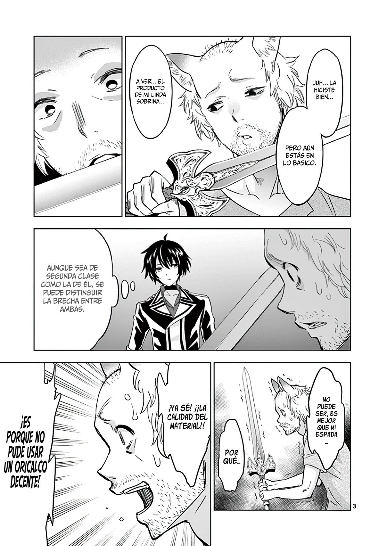 Shijou Saikyou Orc-san no Tanoshii Tanetsuke Harem Zukuri Capitulo 36: El Ángel y el Demonio del Orco. página 5