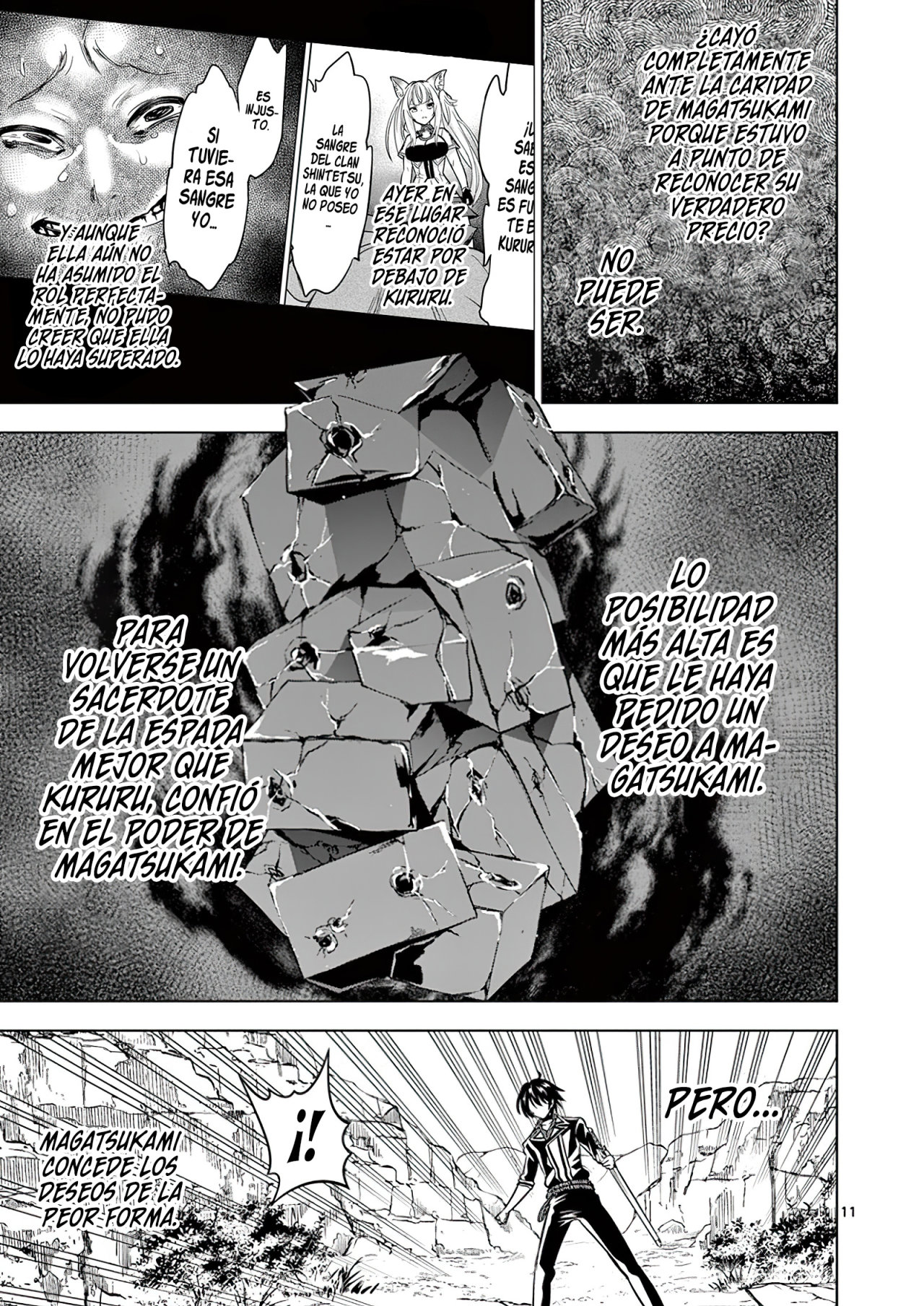 Shijou Saikyou Orc-san no Tanoshii Tanetsuke Harem Zukuri Capitulo 37: El Orco y la Ropa Formal de Kururu. página 12