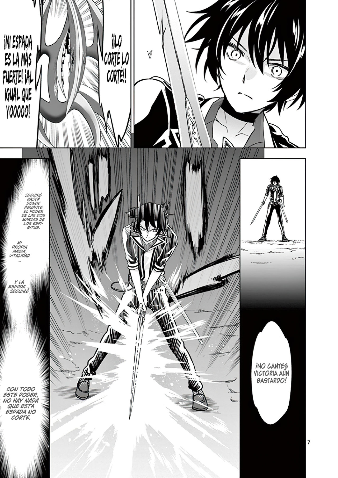 Shijou Saikyou Orc-san no Tanoshii Tanetsuke Harem Zukuri Capitulo 38: El Orco y el Muñeco de la Espada. página 10