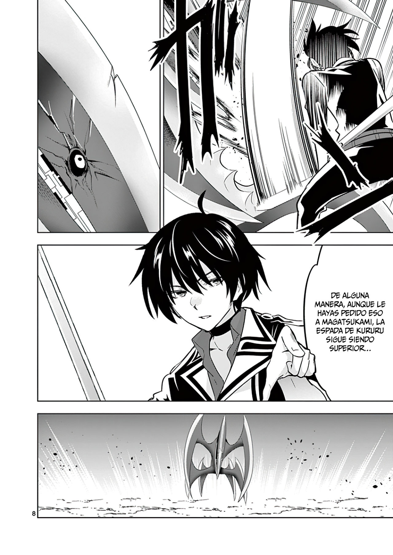Shijou Saikyou Orc-san no Tanoshii Tanetsuke Harem Zukuri Capitulo 38: El Orco y el Muñeco de la Espada. página 11