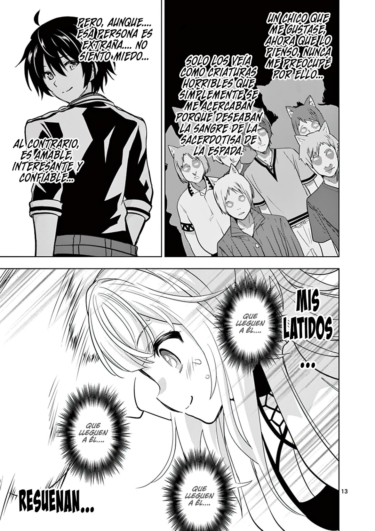 Shijou Saikyou Orc-san no Tanoshii Tanetsuke Harem Zukuri Capitulo 38: El Orco y el Muñeco de la Espada. página 16