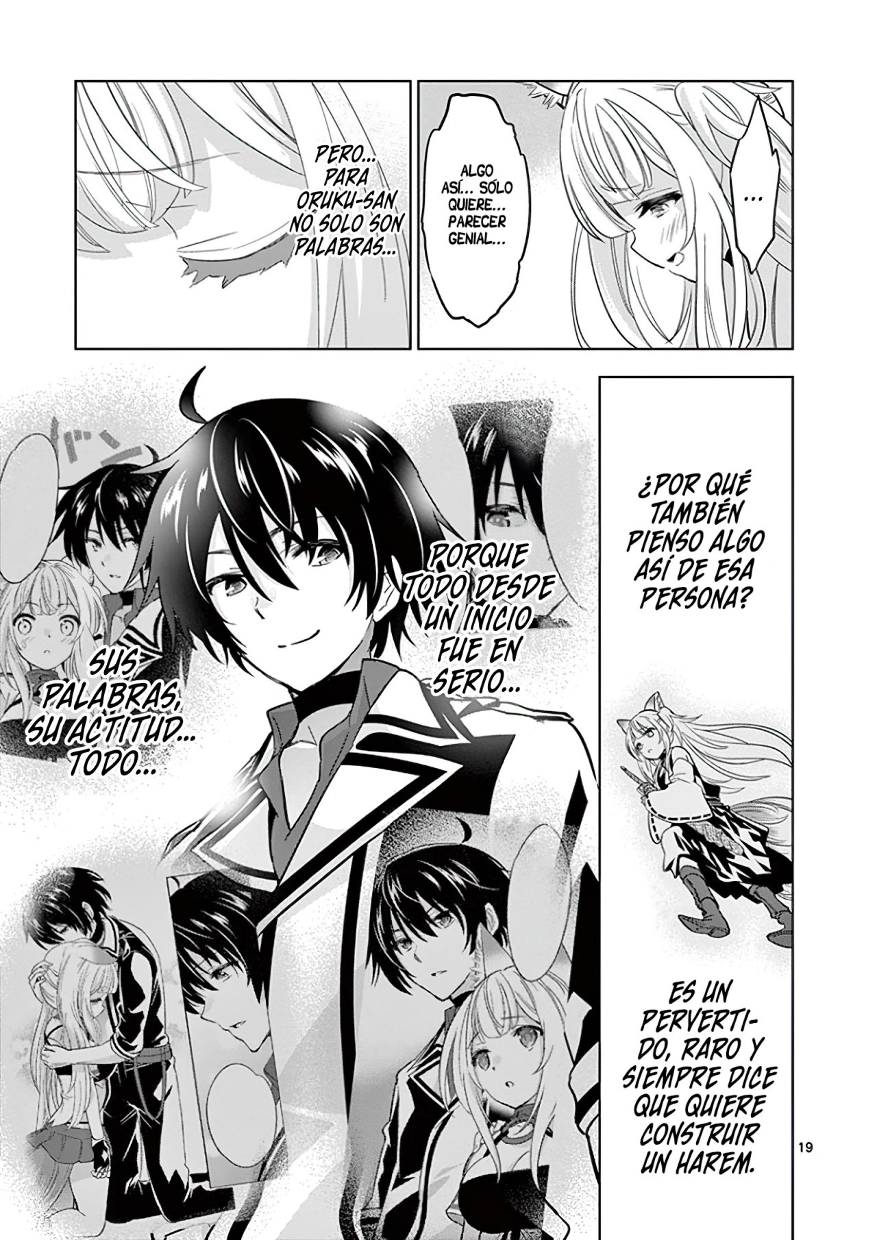Shijou Saikyou Orc-san no Tanoshii Tanetsuke Harem Zukuri Capitulo 38: El Orco y el Muñeco de la Espada. página 22