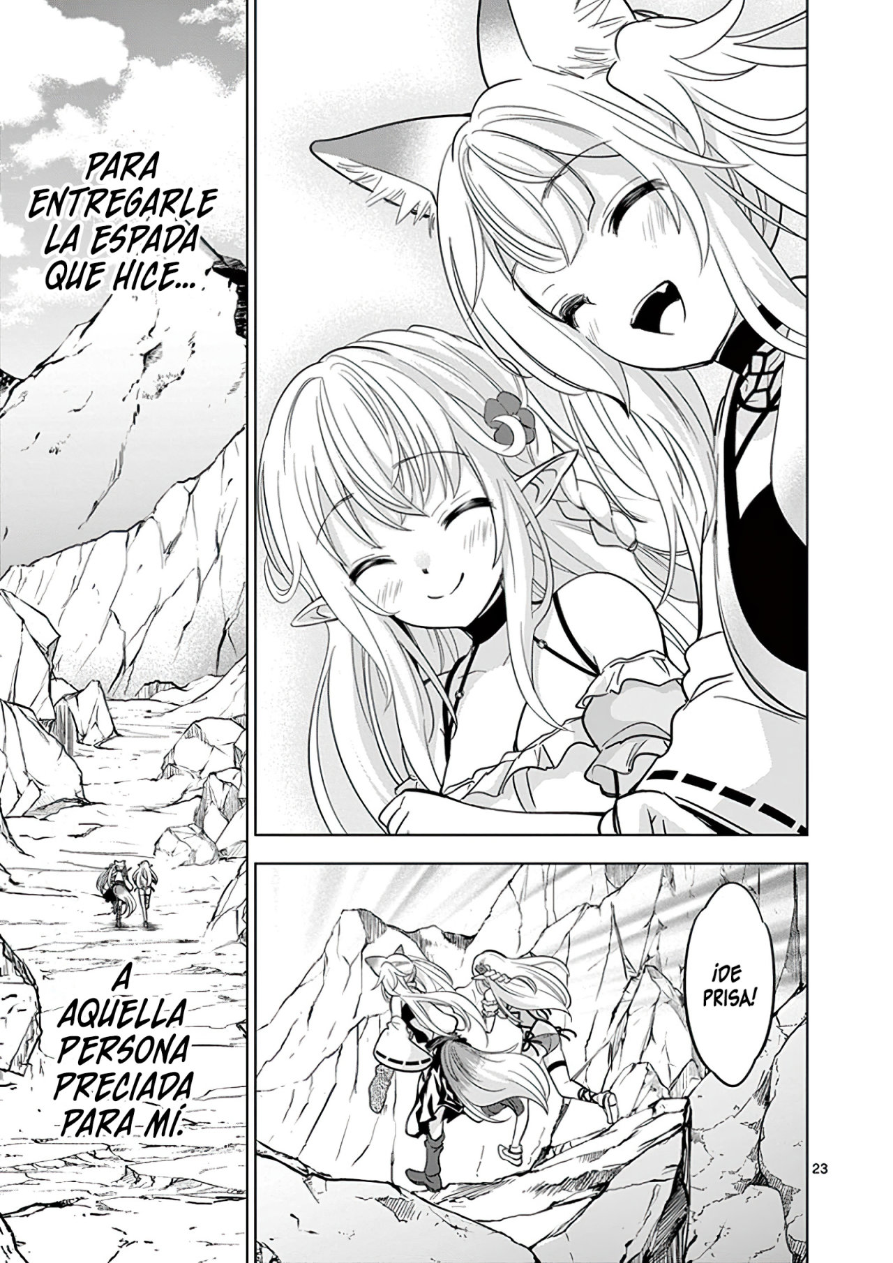 Shijou Saikyou Orc-san no Tanoshii Tanetsuke Harem Zukuri Capitulo 38: El Orco y el Muñeco de la Espada. página 26