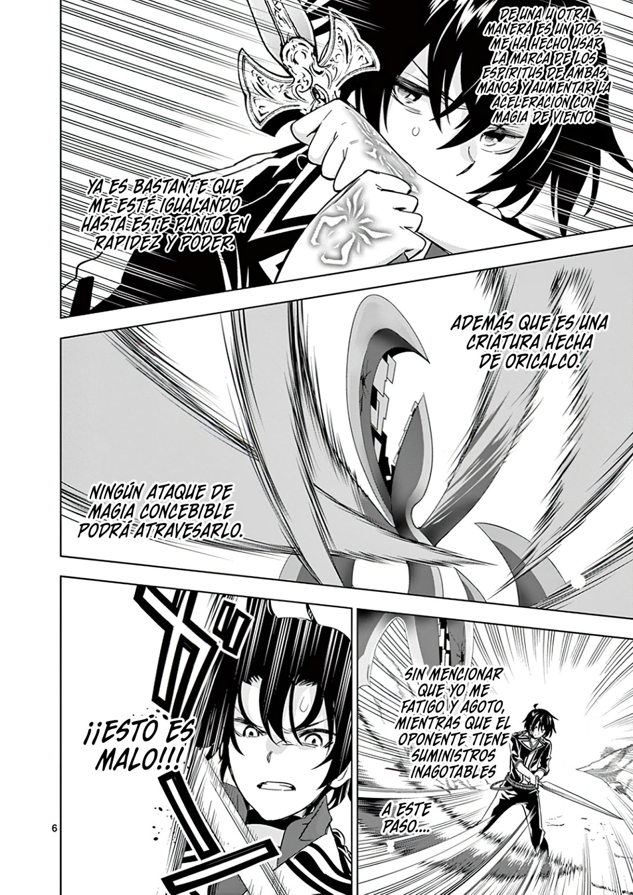Shijou Saikyou Orc-san no Tanoshii Tanetsuke Harem Zukuri Capitulo 38: El Orco y el Muñeco de la Espada. página 9