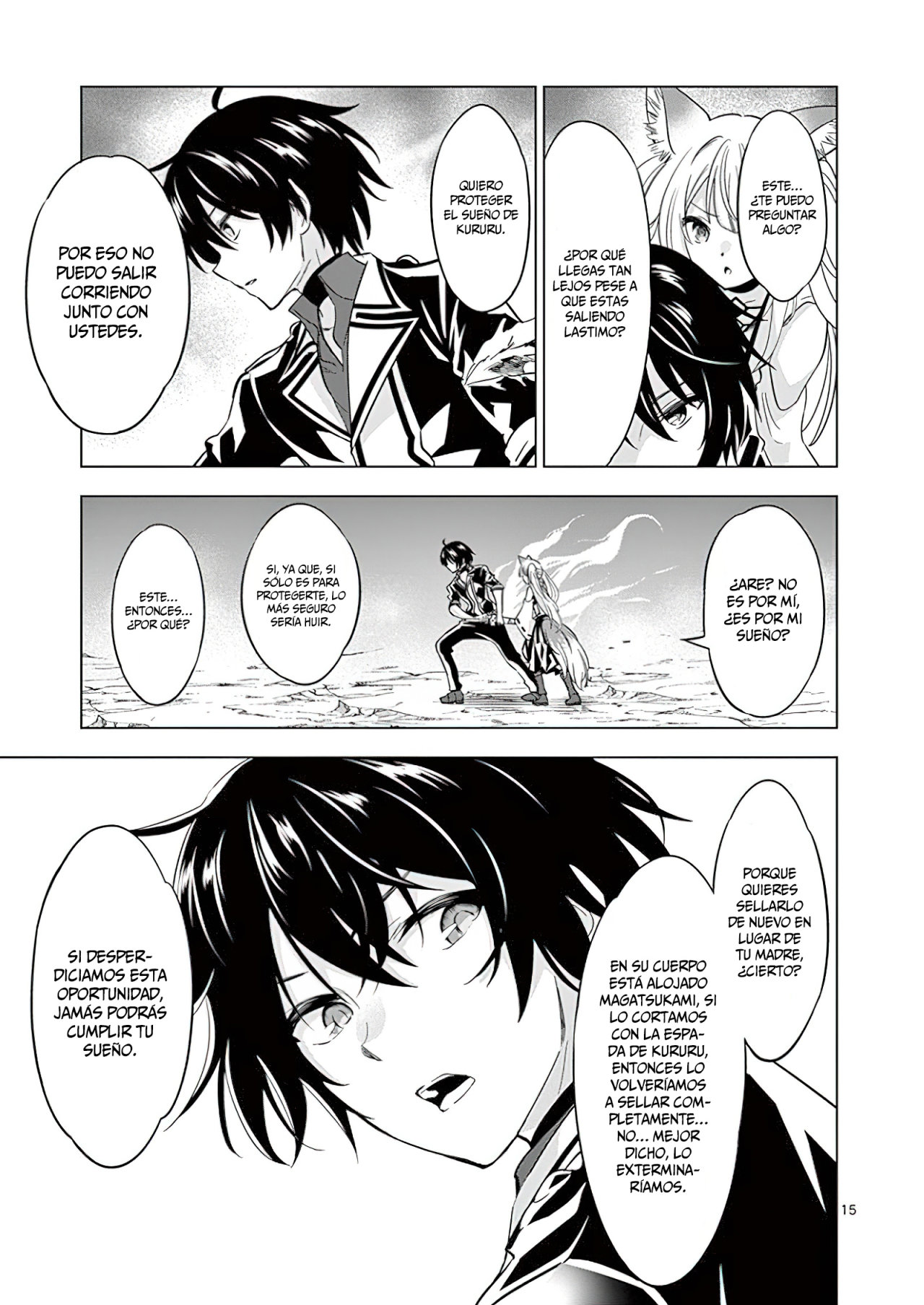 Shijou Saikyou Orc-san no Tanoshii Tanetsuke Harem Zukuri Capitulo 39: El Orco y la Verdadera Espada del Oráculo. página 18