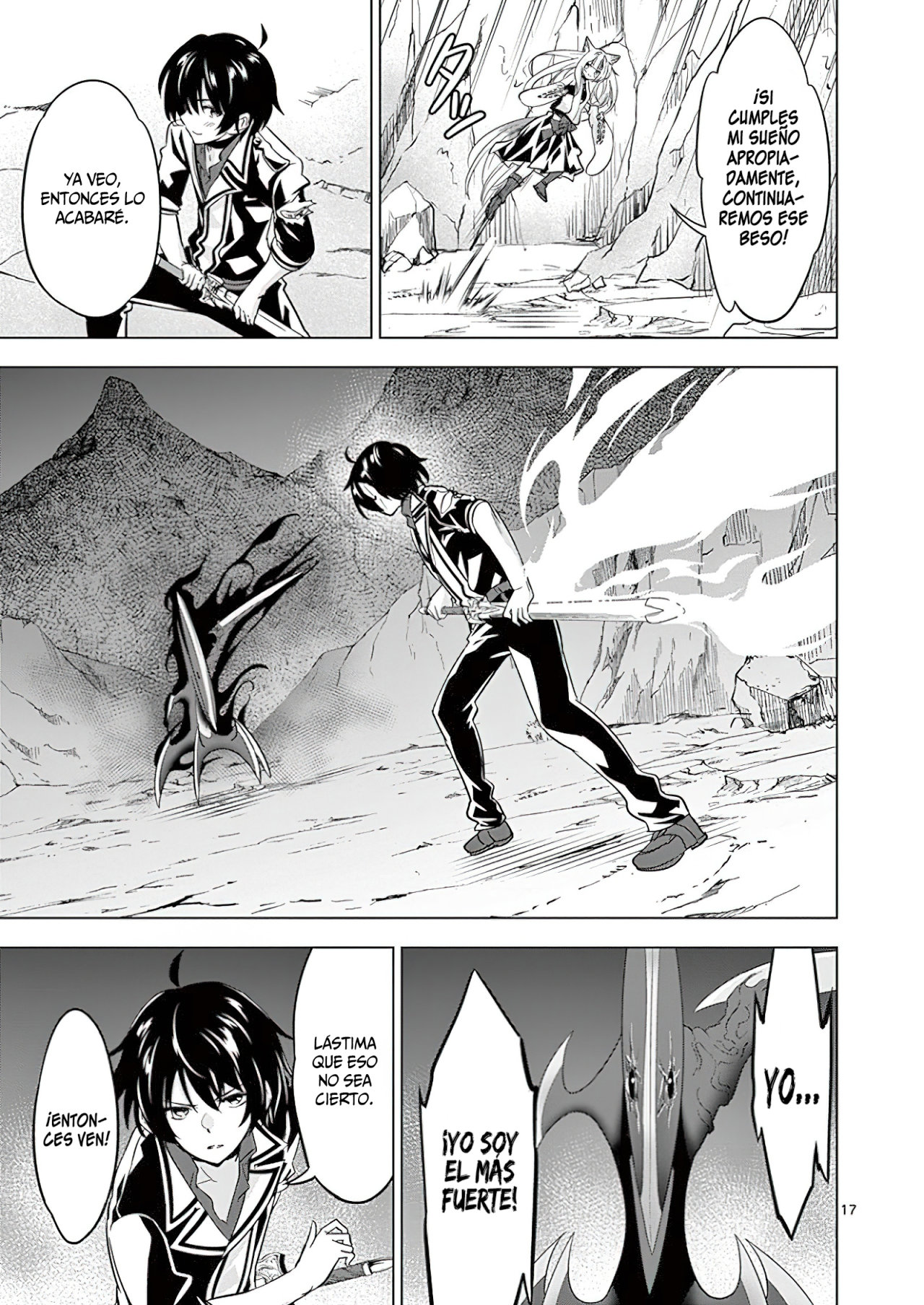 Shijou Saikyou Orc-san no Tanoshii Tanetsuke Harem Zukuri Capitulo 39: El Orco y la Verdadera Espada del Oráculo. página 20