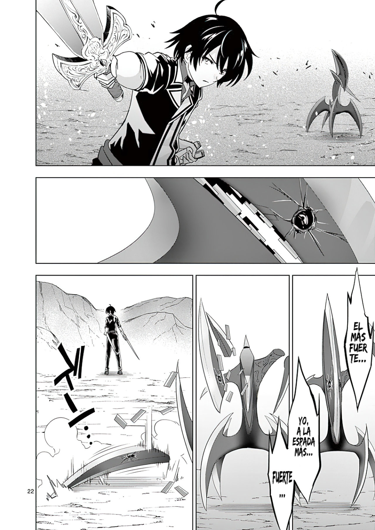 Shijou Saikyou Orc-san no Tanoshii Tanetsuke Harem Zukuri Capitulo 39: El Orco y la Verdadera Espada del Oráculo. página 24