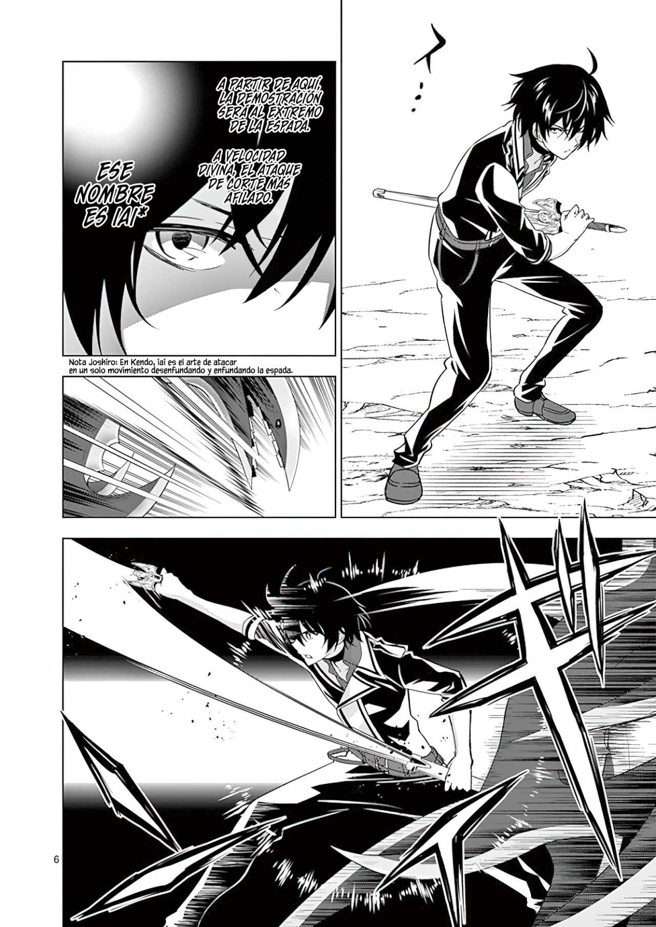 Shijou Saikyou Orc-san no Tanoshii Tanetsuke Harem Zukuri Capitulo 39: El Orco y la Verdadera Espada del Oráculo. página 9