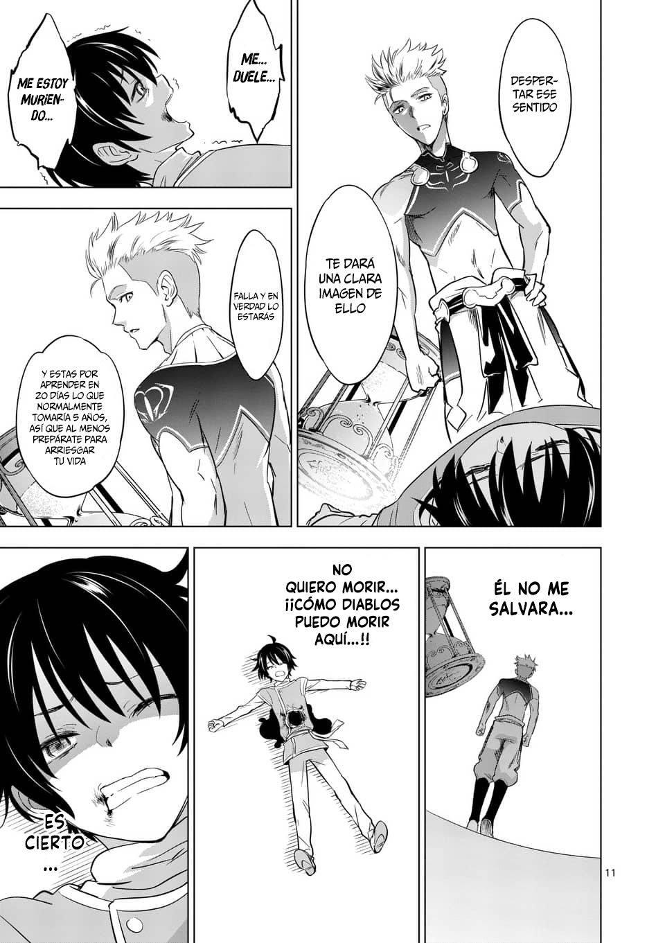 Shijou Saikyou Orc-san no Tanoshii Tanetsuke Harem Zukuri Capitulo 4: Entrenamiento de Rowland el Rey de las Artes Marciales página 12