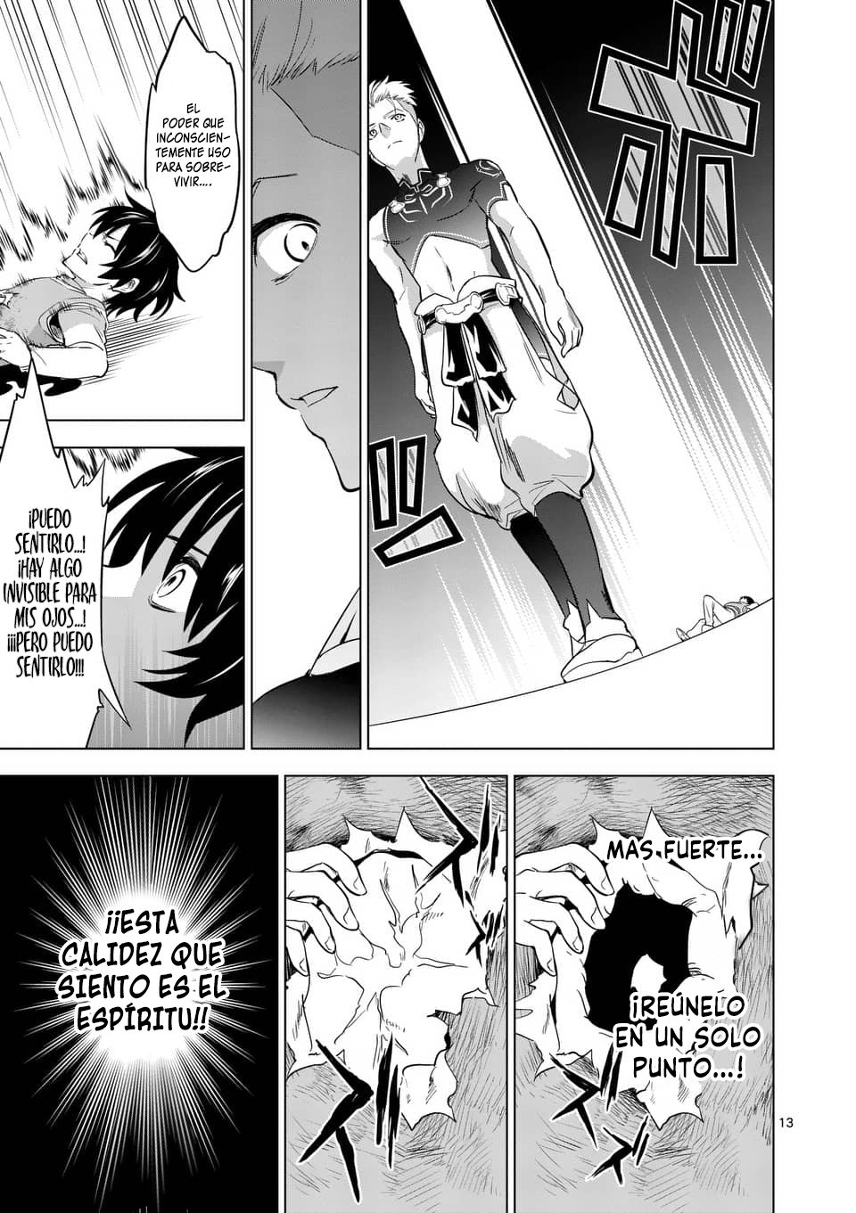 Shijou Saikyou Orc-san no Tanoshii Tanetsuke Harem Zukuri Capitulo 4: Entrenamiento de Rowland el Rey de las Artes Marciales página 14