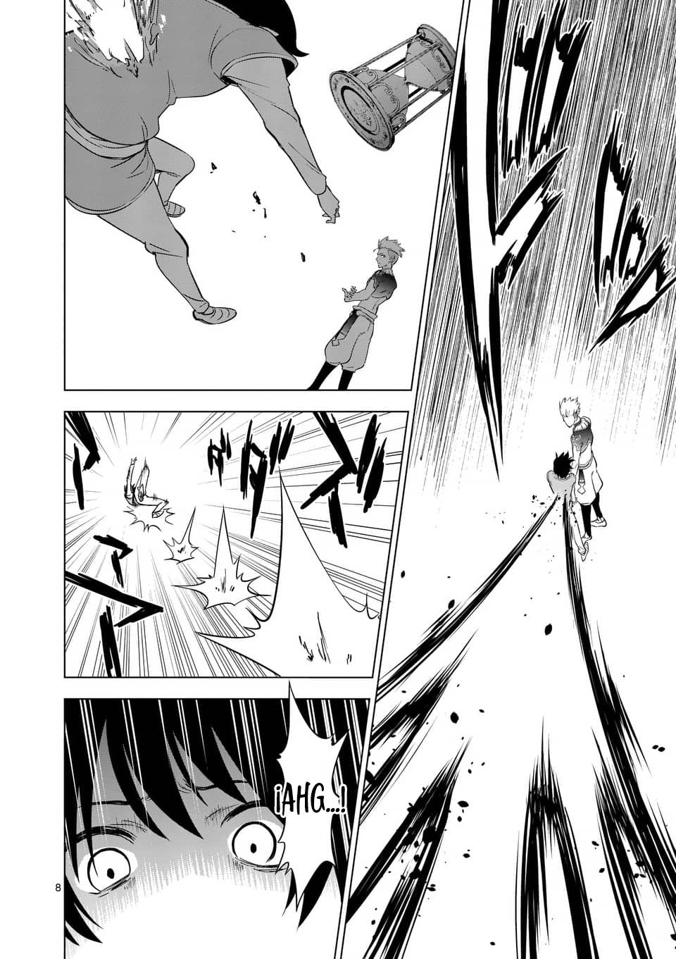 Shijou Saikyou Orc-san no Tanoshii Tanetsuke Harem Zukuri Capitulo 4: Entrenamiento de Rowland el Rey de las Artes Marciales página 9