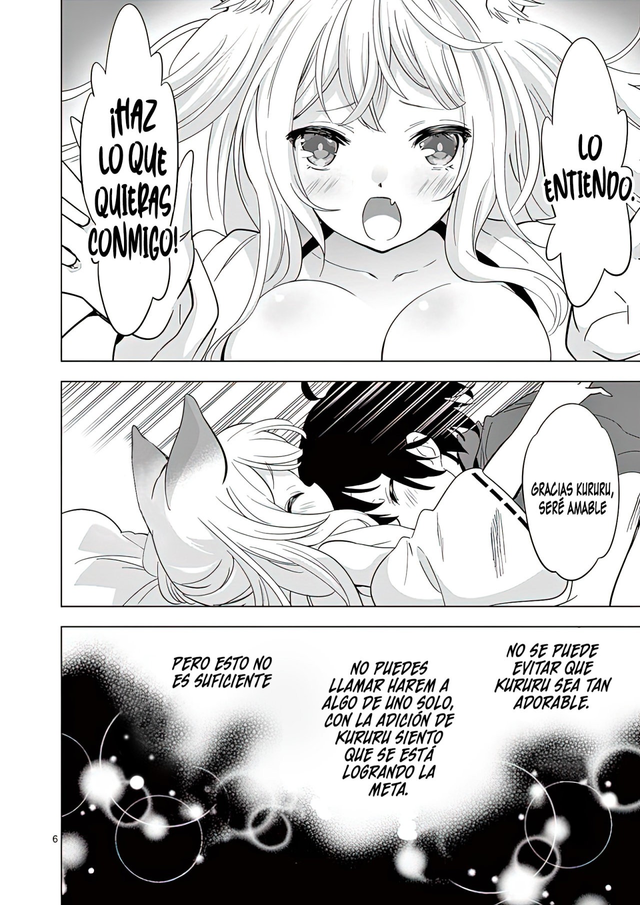 Shijou Saikyou Orc-san no Tanoshii Tanetsuke Harem Zukuri Capitulo 40: El Orco y la Kitsune se Unen. página 10