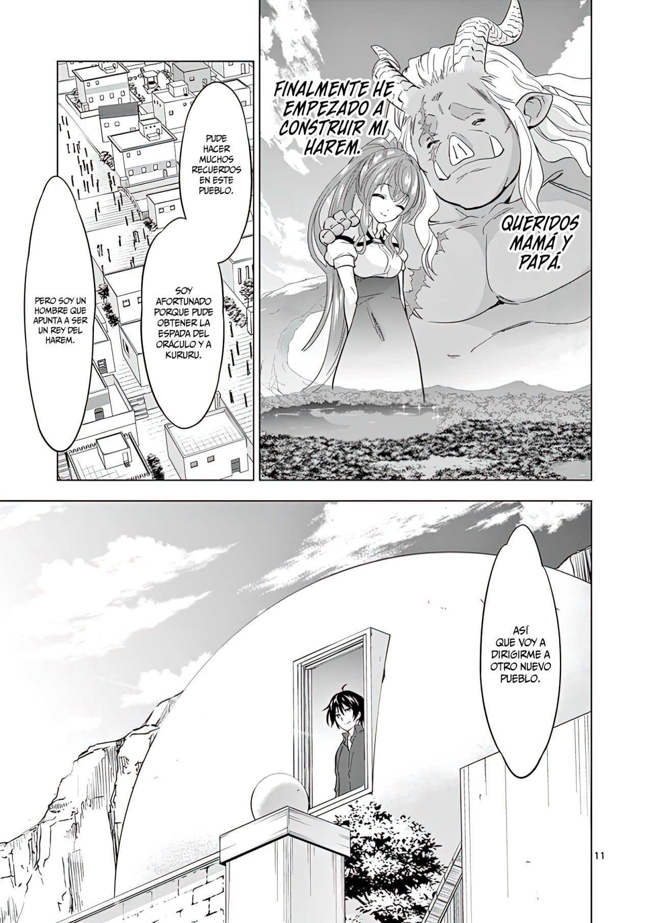 Shijou Saikyou Orc-san no Tanoshii Tanetsuke Harem Zukuri Capitulo 40: El Orco y la Kitsune se Unen. página 16