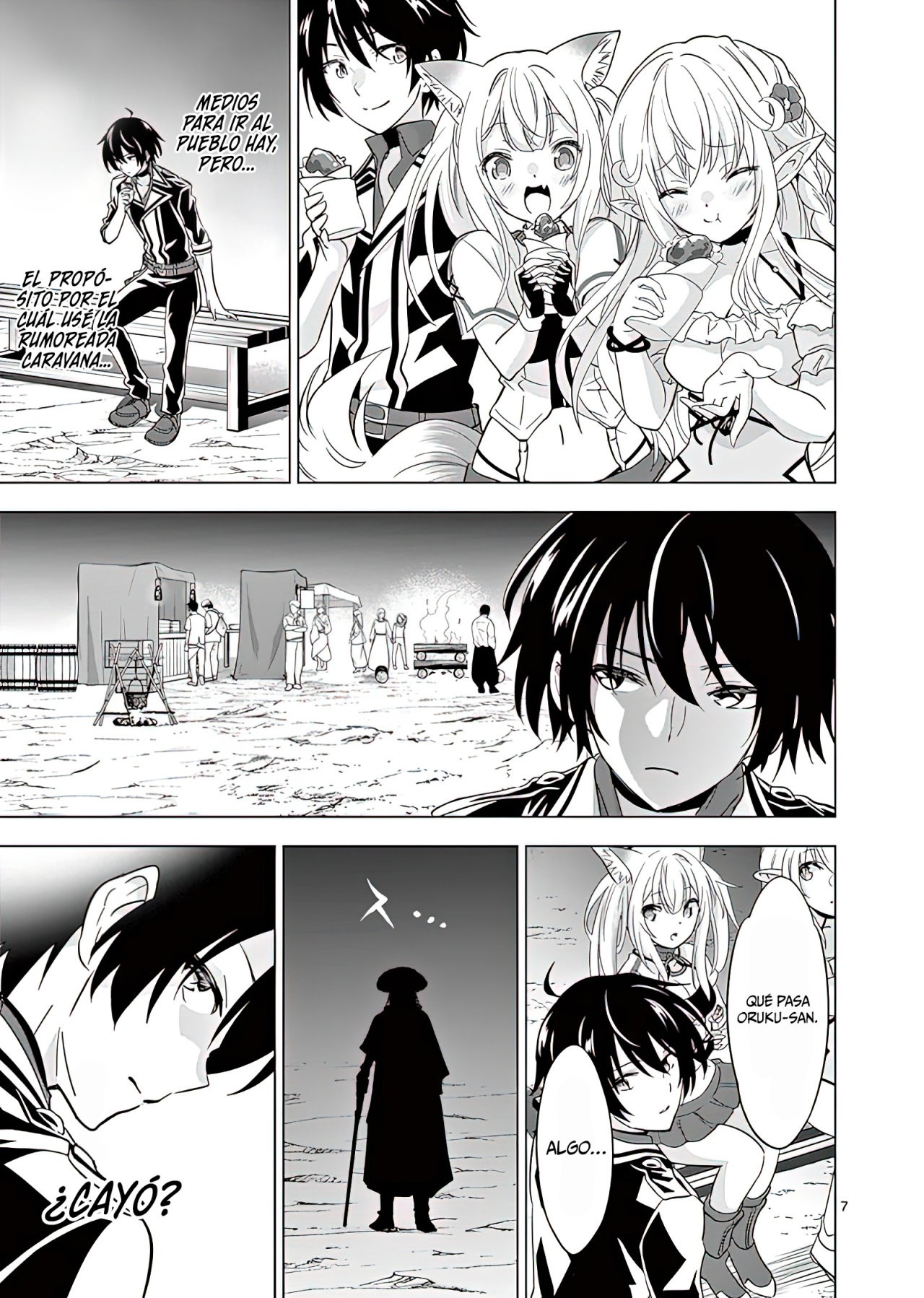 Shijou Saikyou Orc-san no Tanoshii Tanetsuke Harem Zukuri Capitulo 41: Comercio con el Orco. página 10