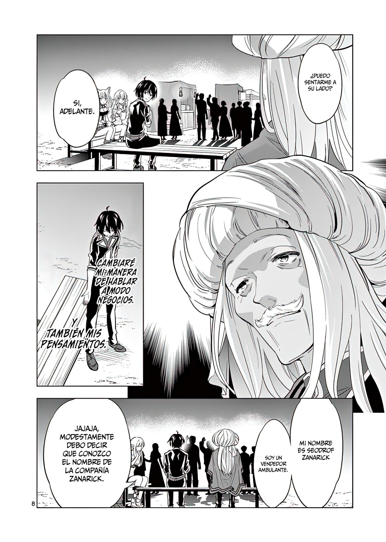 Shijou Saikyou Orc-san no Tanoshii Tanetsuke Harem Zukuri Capitulo 41: Comercio con el Orco. página 11