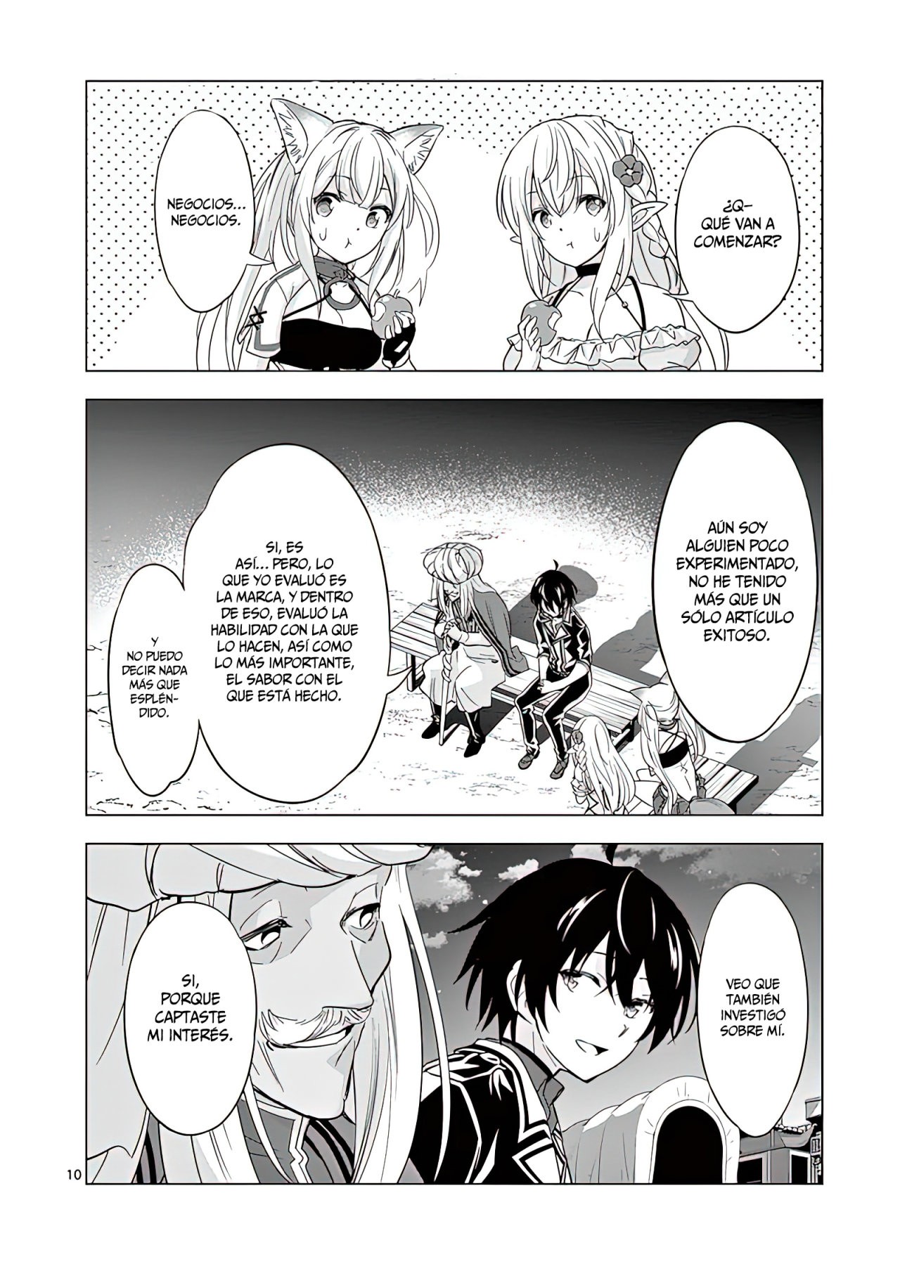 Shijou Saikyou Orc-san no Tanoshii Tanetsuke Harem Zukuri Capitulo 41: Comercio con el Orco. página 13