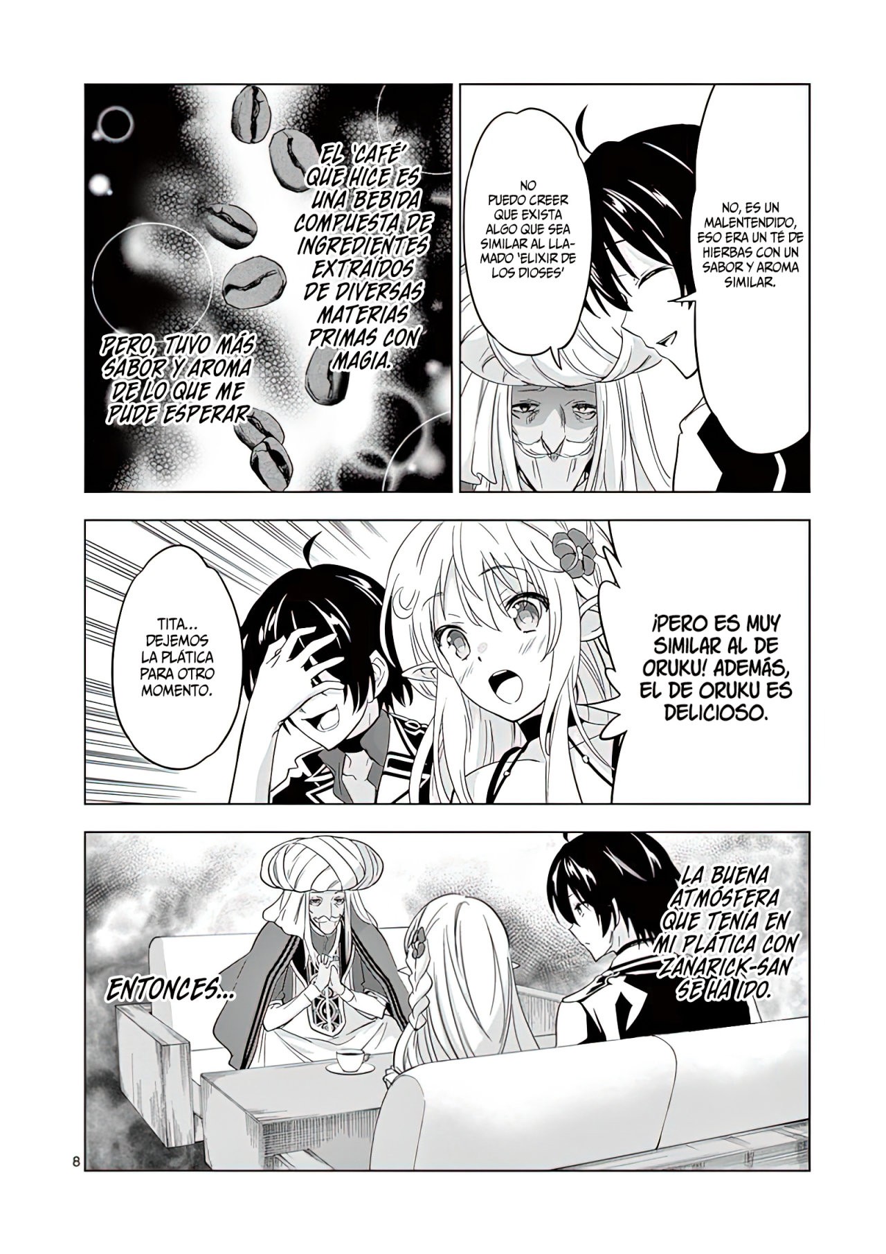 Shijou Saikyou Orc-san no Tanoshii Tanetsuke Harem Zukuri Capitulo 42: El Nombramiento de Blue Montain es Mentira. página 11