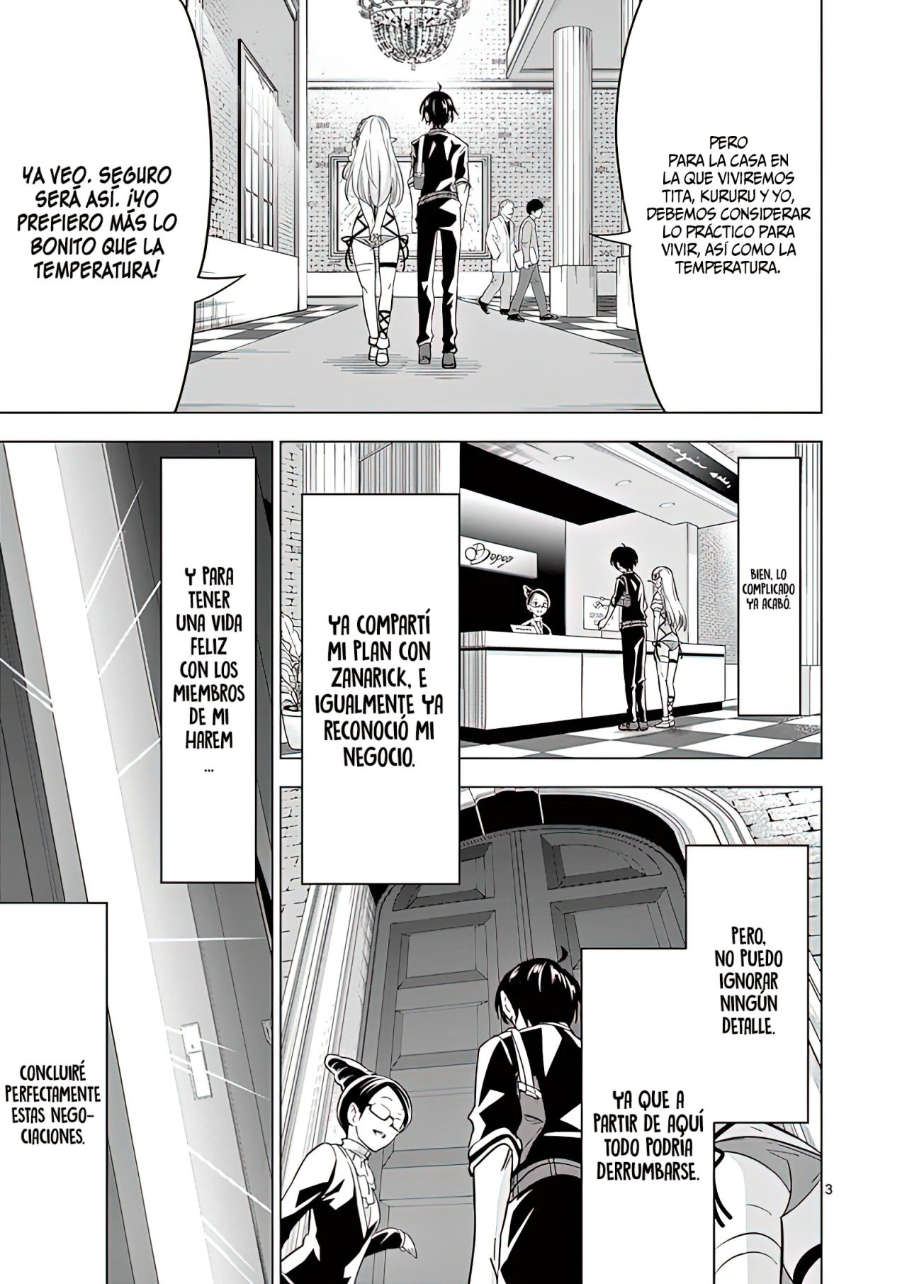 Shijou Saikyou Orc-san no Tanoshii Tanetsuke Harem Zukuri Capitulo 42: El Nombramiento de Blue Montain es Mentira. página 6