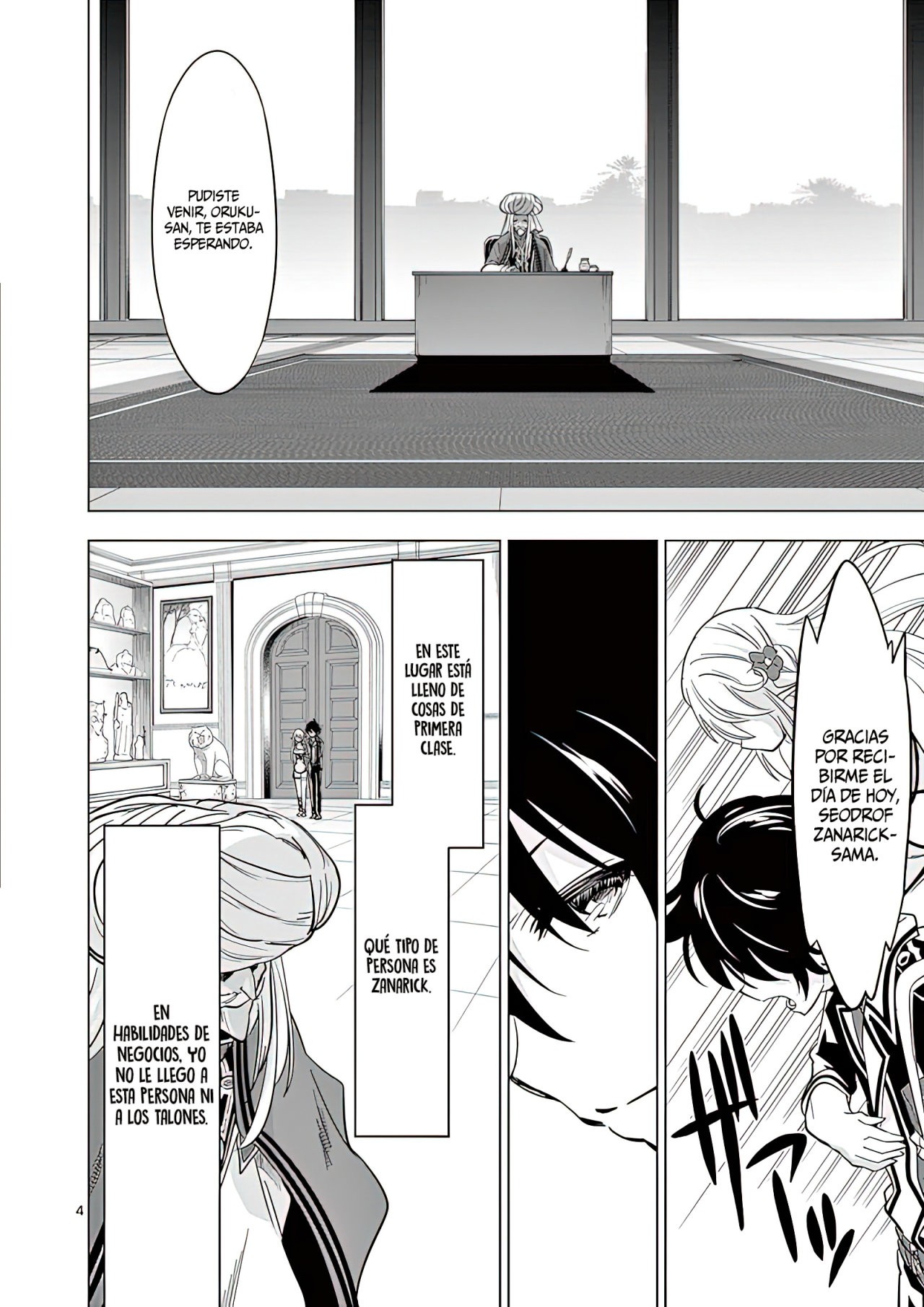 Shijou Saikyou Orc-san no Tanoshii Tanetsuke Harem Zukuri Capitulo 42: El Nombramiento de Blue Montain es Mentira. página 7