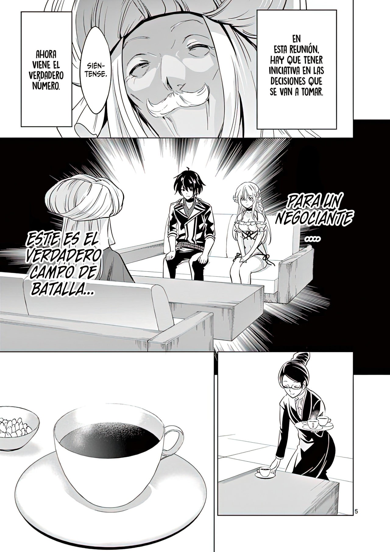 Shijou Saikyou Orc-san no Tanoshii Tanetsuke Harem Zukuri Capitulo 42: El Nombramiento de Blue Montain es Mentira. página 8