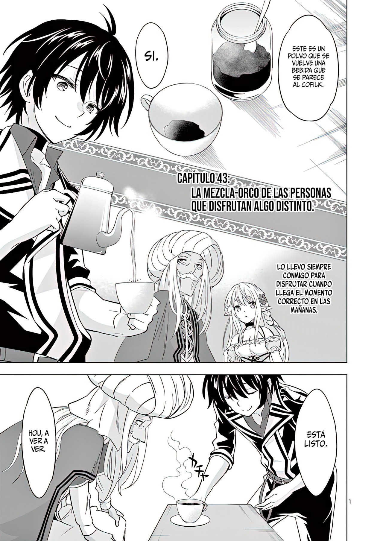 Shijou Saikyou Orc-san no Tanoshii Tanetsuke Harem Zukuri Capitulo 43: La mezcla-orco de las personas que disfrutan algo distinto. página 4