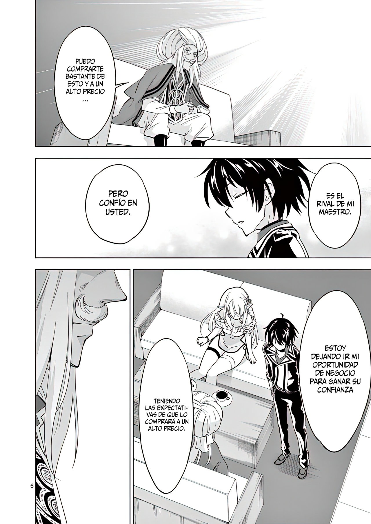 Shijou Saikyou Orc-san no Tanoshii Tanetsuke Harem Zukuri Capitulo 43: La mezcla-orco de las personas que disfrutan algo distinto. página 9