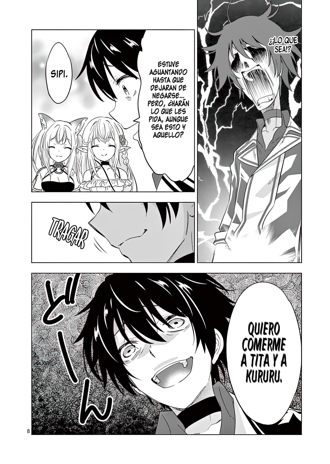Shijou Saikyou Orc-san no Tanoshii Tanetsuke Harem Zukuri Capitulo 45: Dulces para alegrar a las chicas. página 11