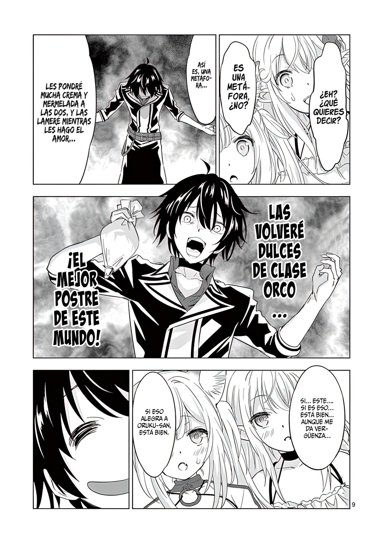 Shijou Saikyou Orc-san no Tanoshii Tanetsuke Harem Zukuri Capitulo 45: Dulces para alegrar a las chicas. página 12