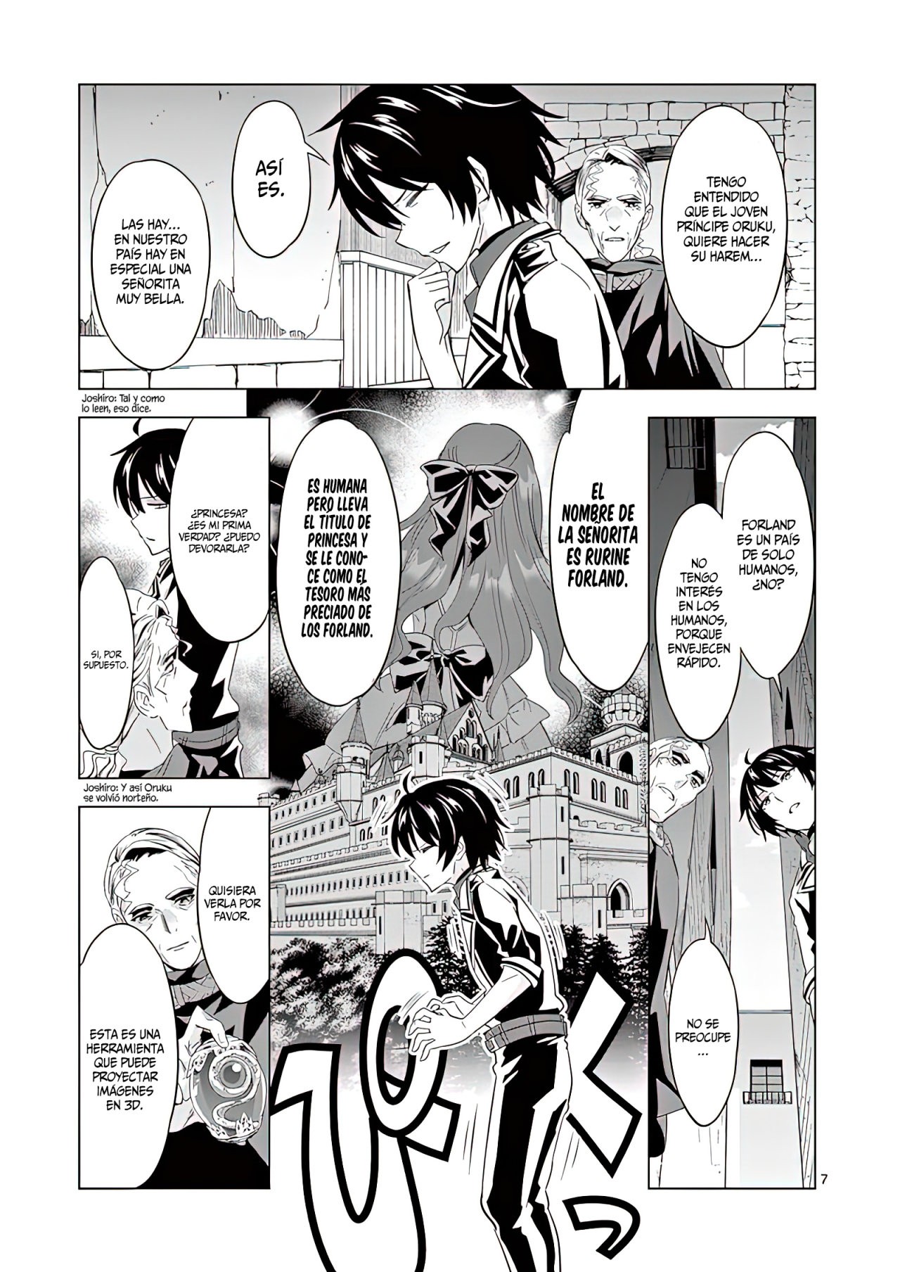 Shijou Saikyou Orc-san no Tanoshii Tanetsuke Harem Zukuri Capitulo 46: El Orco es de la Realeza y prácticamente lo olvidó. página 10