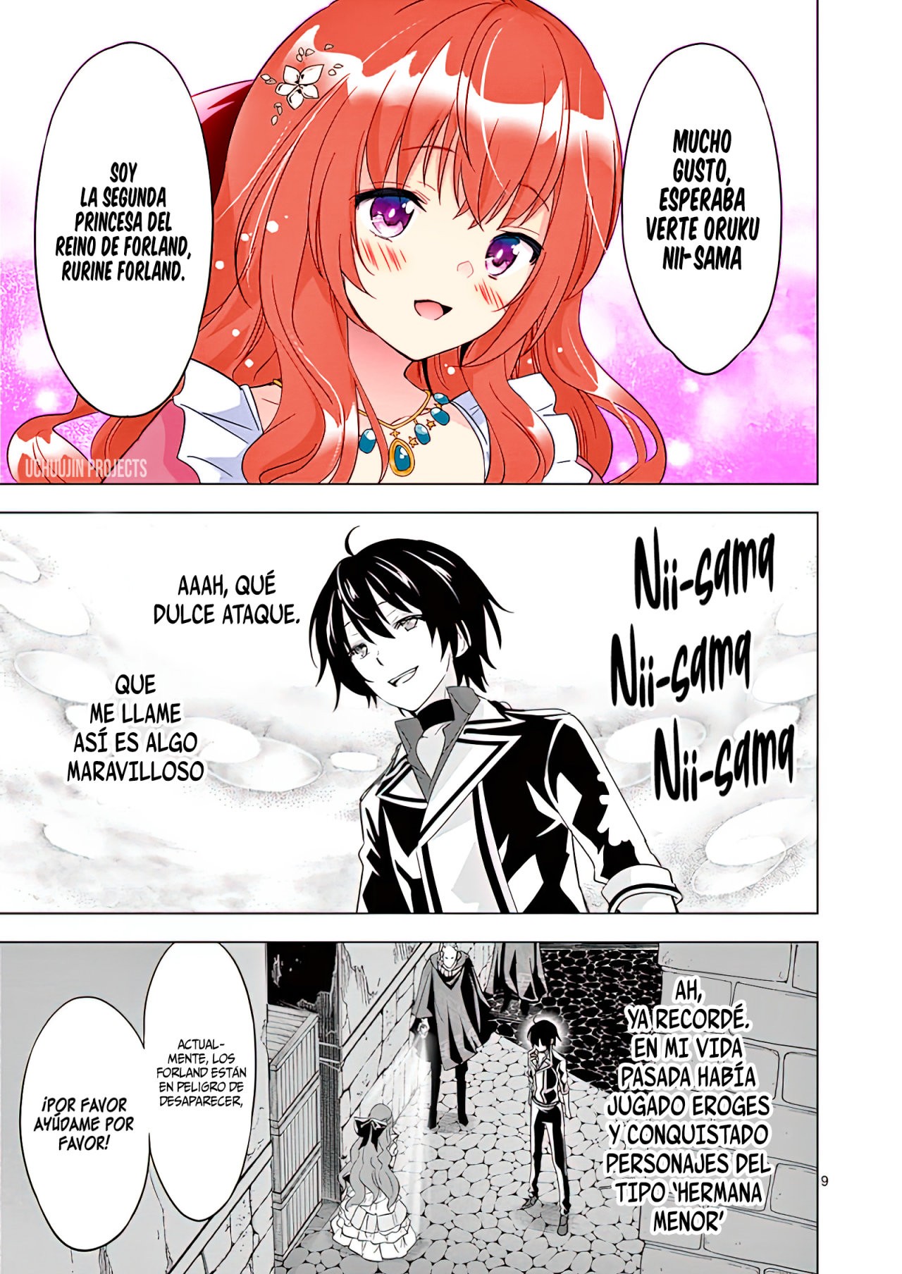 Shijou Saikyou Orc-san no Tanoshii Tanetsuke Harem Zukuri Capitulo 46: El Orco es de la Realeza y prácticamente lo olvidó. página 12