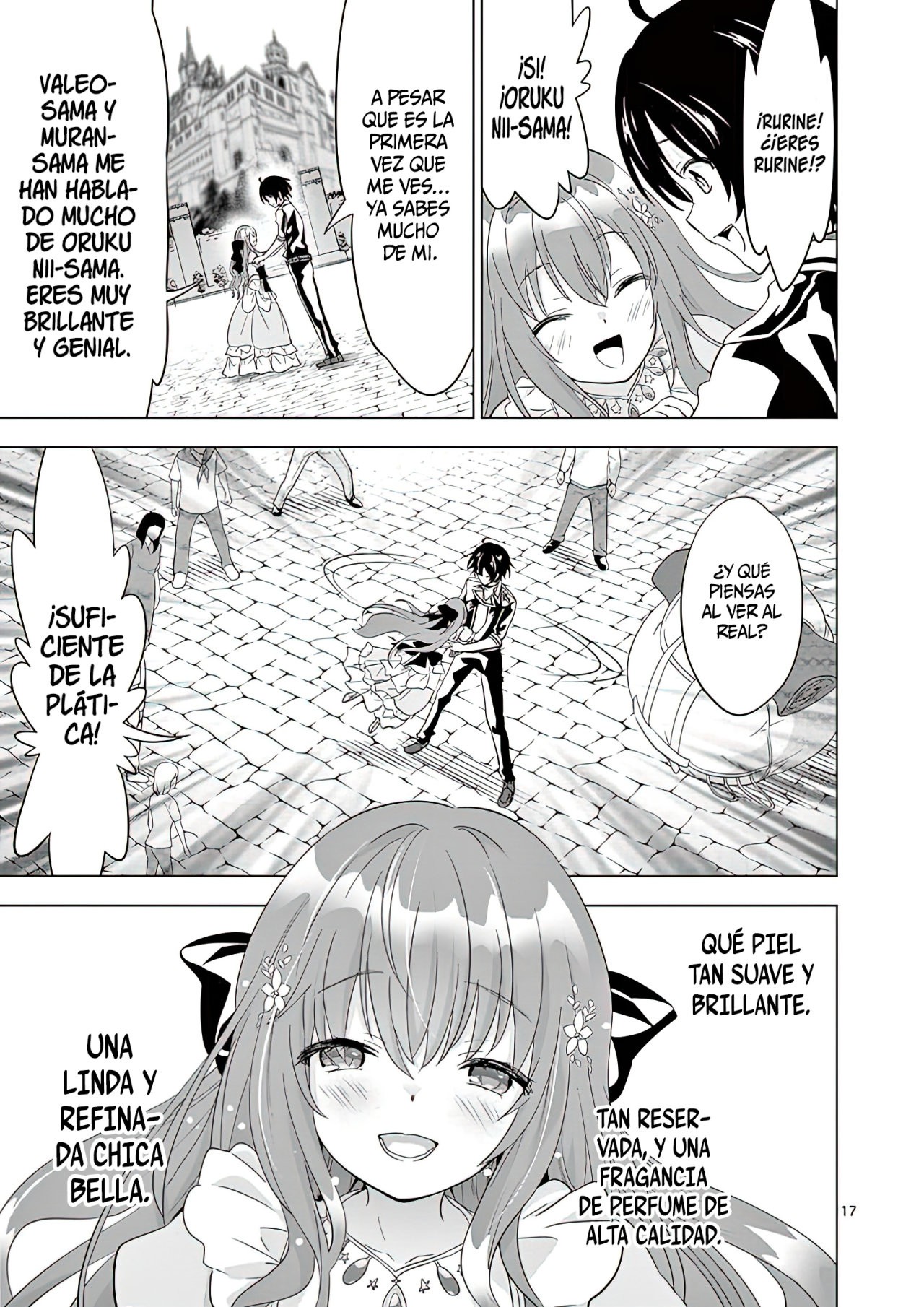 Shijou Saikyou Orc-san no Tanoshii Tanetsuke Harem Zukuri Capitulo 47: Prima y Princesa. página 22