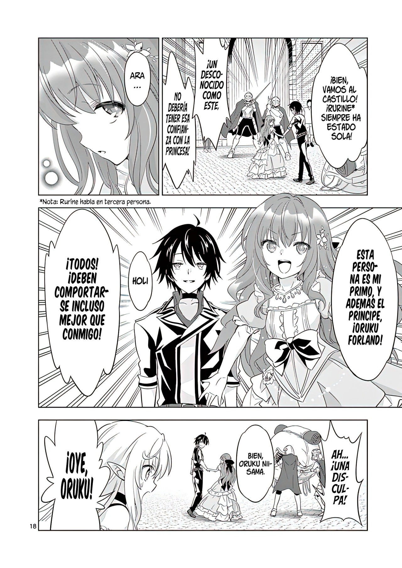 Shijou Saikyou Orc-san no Tanoshii Tanetsuke Harem Zukuri Capitulo 47: Prima y Princesa. página 23
