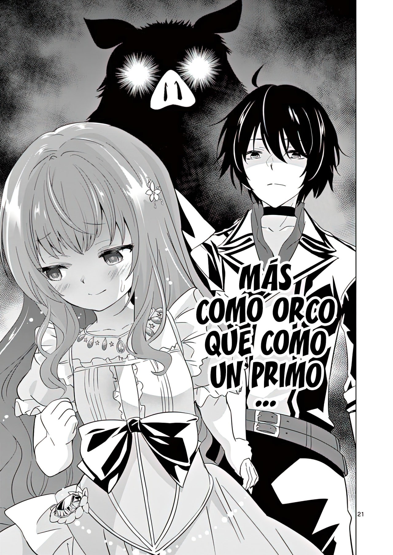 Shijou Saikyou Orc-san no Tanoshii Tanetsuke Harem Zukuri Capitulo 47: Prima y Princesa. página 26
