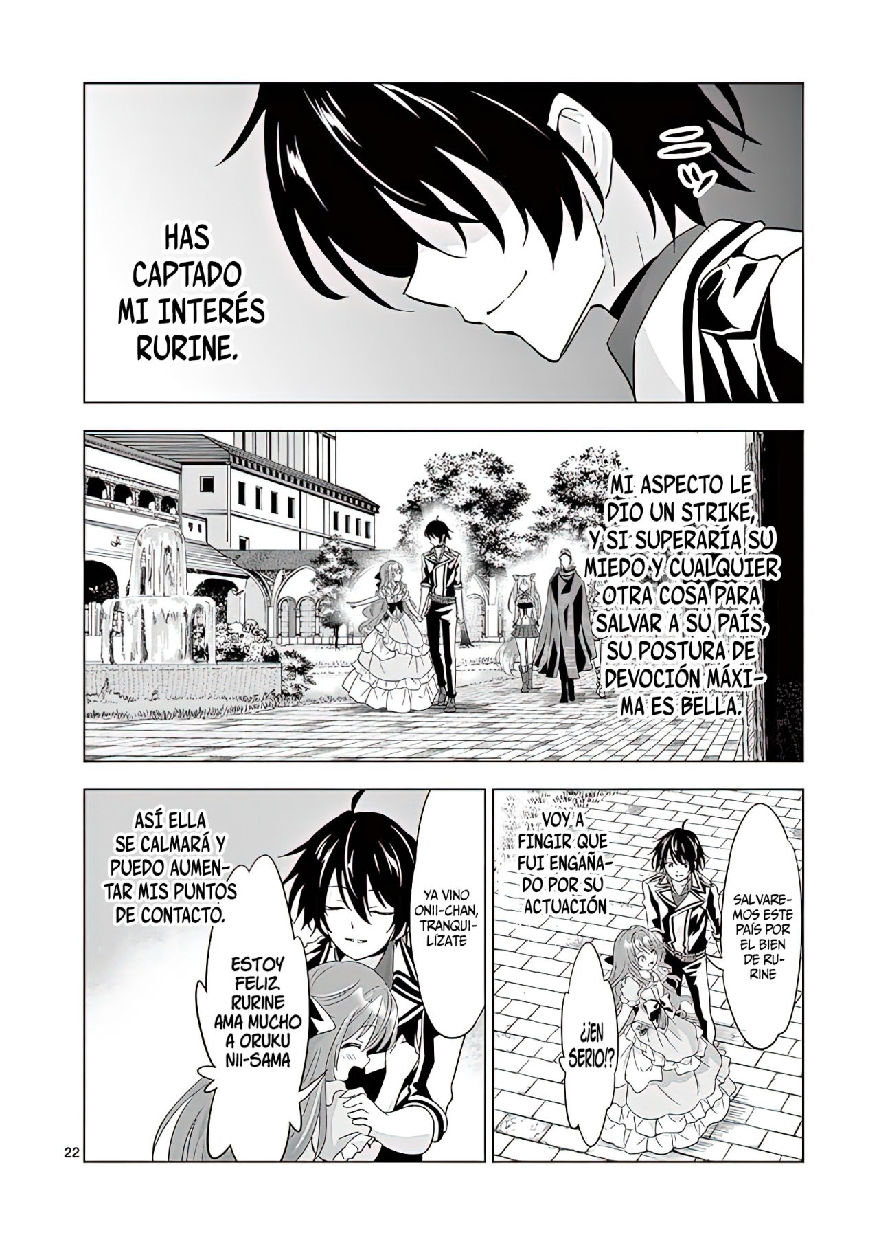 Shijou Saikyou Orc-san no Tanoshii Tanetsuke Harem Zukuri Capitulo 47: Prima y Princesa. página 27