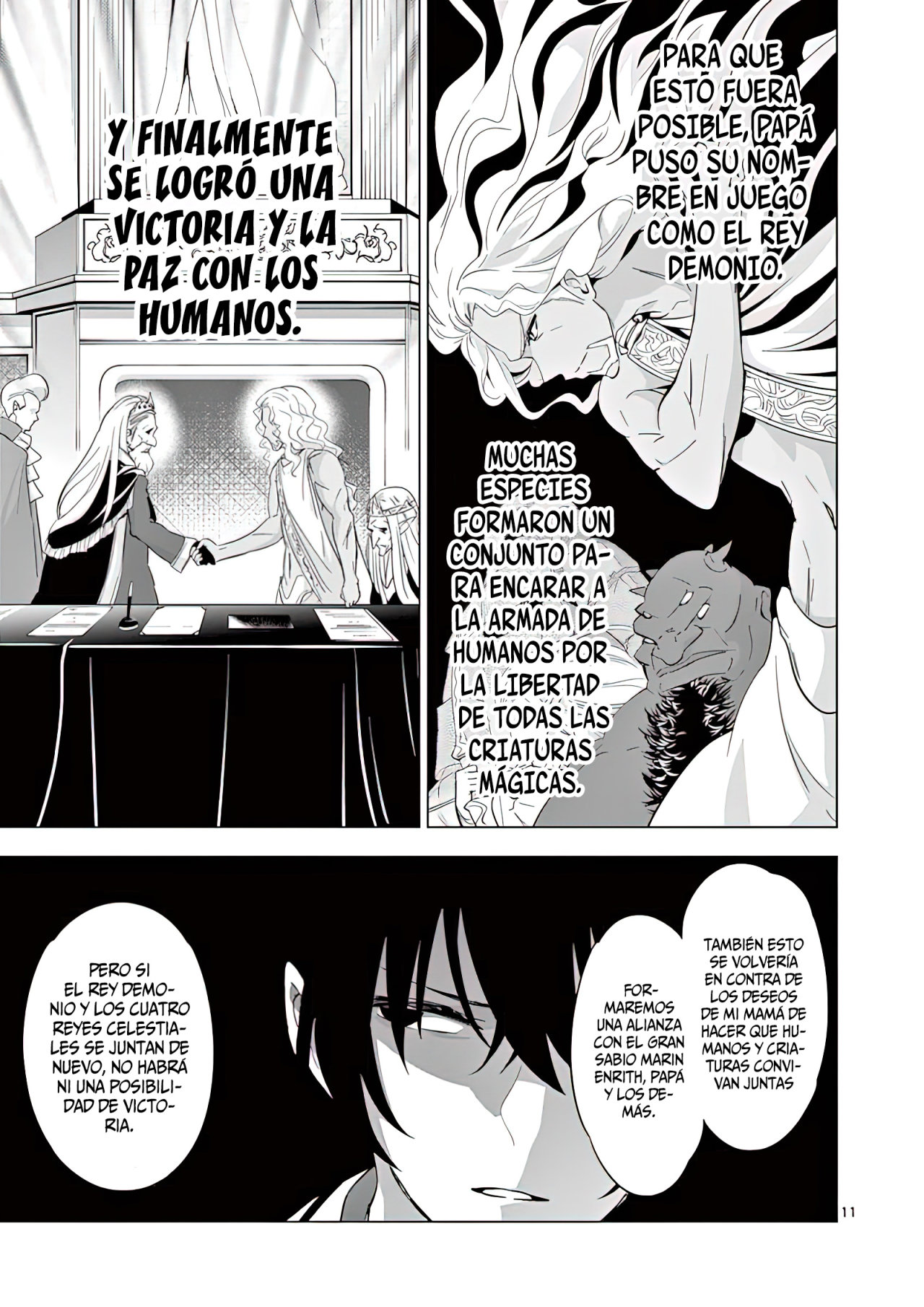 Shijou Saikyou Orc-san no Tanoshii Tanetsuke Harem Zukuri Capitulo 48: Teniendo Opciones. página 15