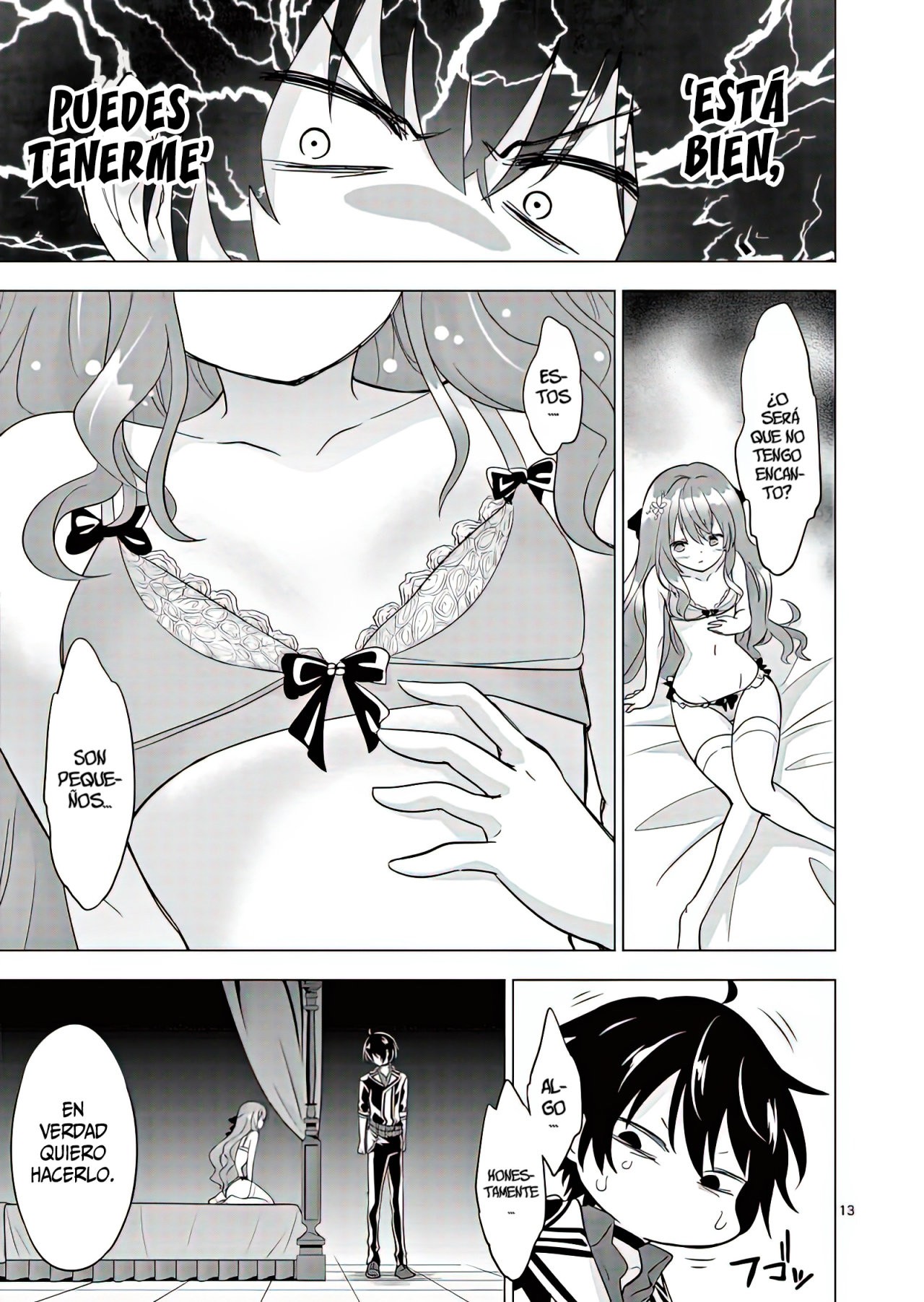 Shijou Saikyou Orc-san no Tanoshii Tanetsuke Harem Zukuri Capitulo 49: Asaltado en la Noche por mi Prima. página 17
