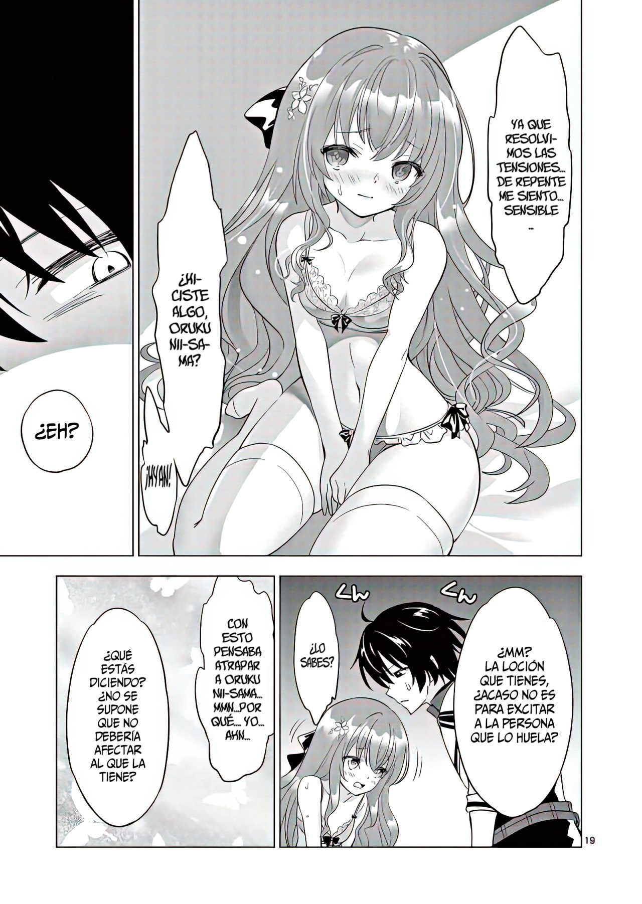 Shijou Saikyou Orc-san no Tanoshii Tanetsuke Harem Zukuri Capitulo 49: Asaltado en la Noche por mi Prima. página 23