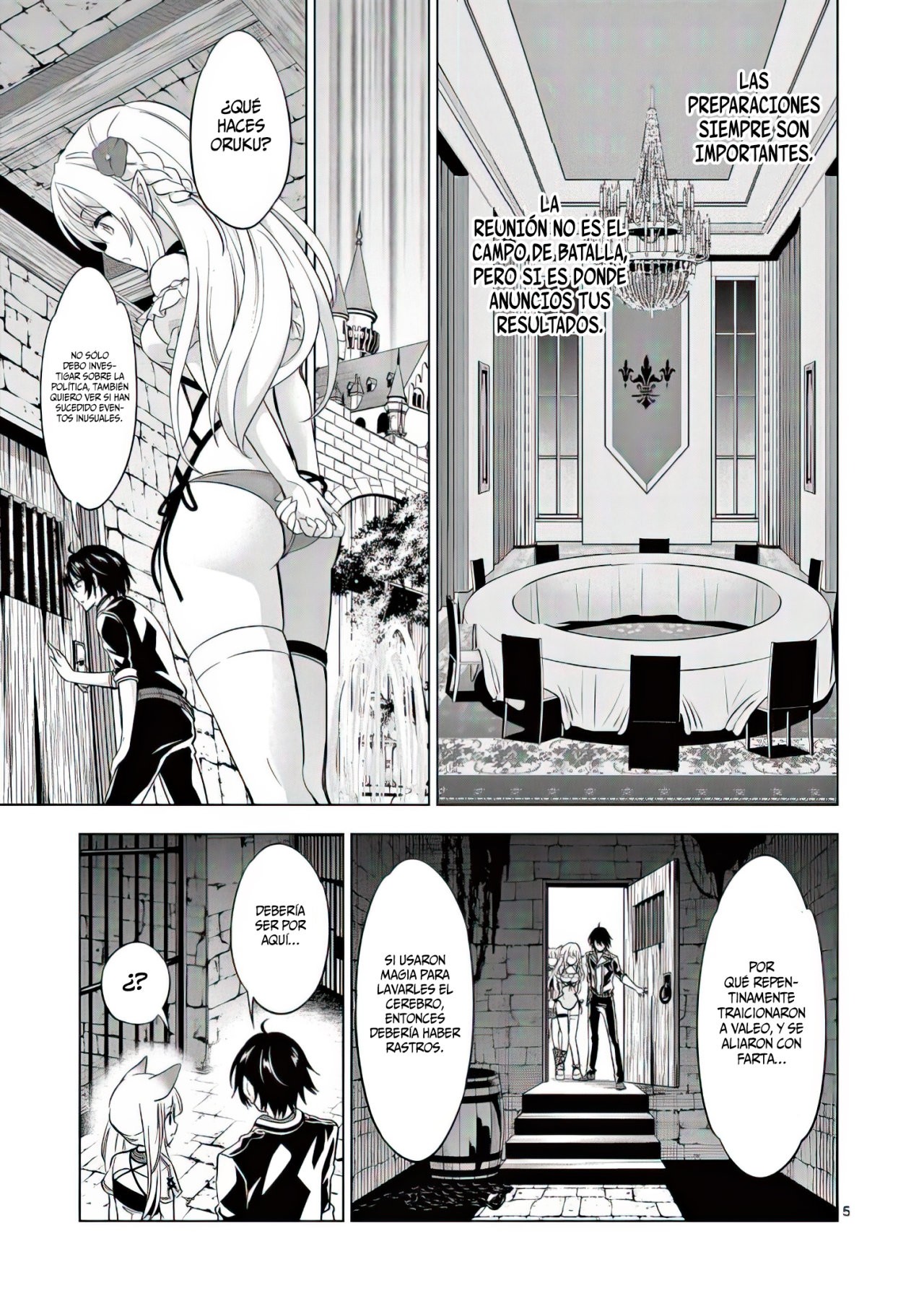 Shijou Saikyou Orc-san no Tanoshii Tanetsuke Harem Zukuri Capitulo 50: Este Orco también tiene habilidades engañosas. página 9