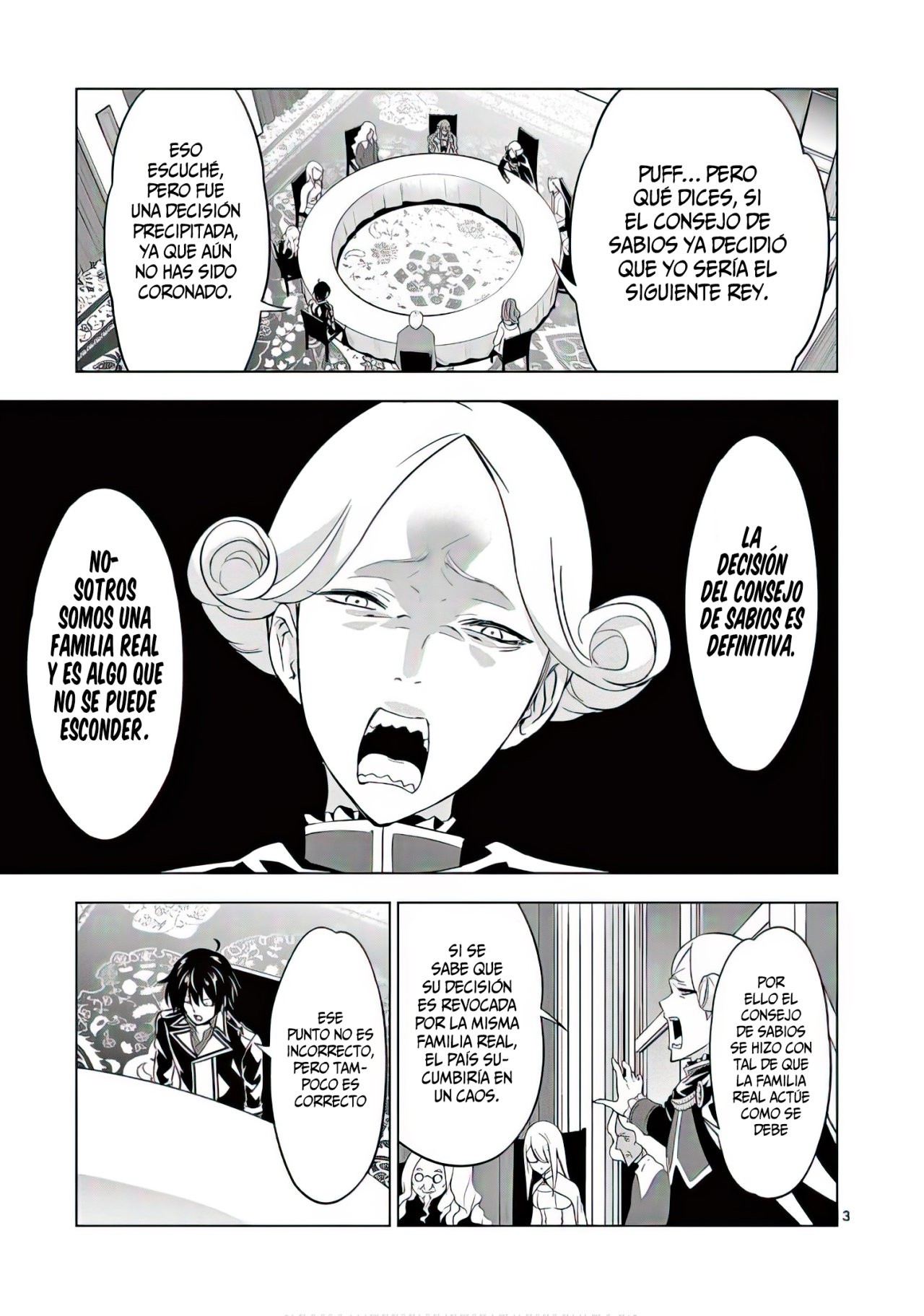 Shijou Saikyou Orc-san no Tanoshii Tanetsuke Harem Zukuri Capitulo 51: ¡Guerra Verbal! Confrontación Trágica entre Hermanos. página 7