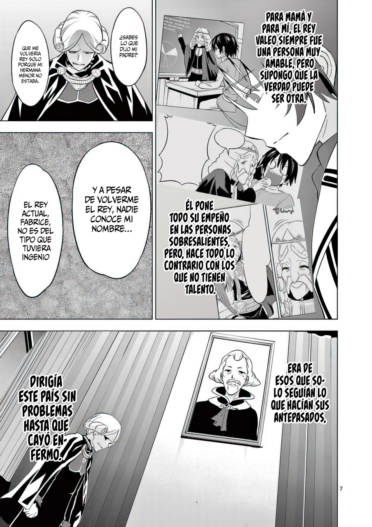 Shijou Saikyou Orc-san no Tanoshii Tanetsuke Harem Zukuri Capitulo 52: El gran Rey lleva en sus brazos su personalidad y sus problemas familiares. página 10